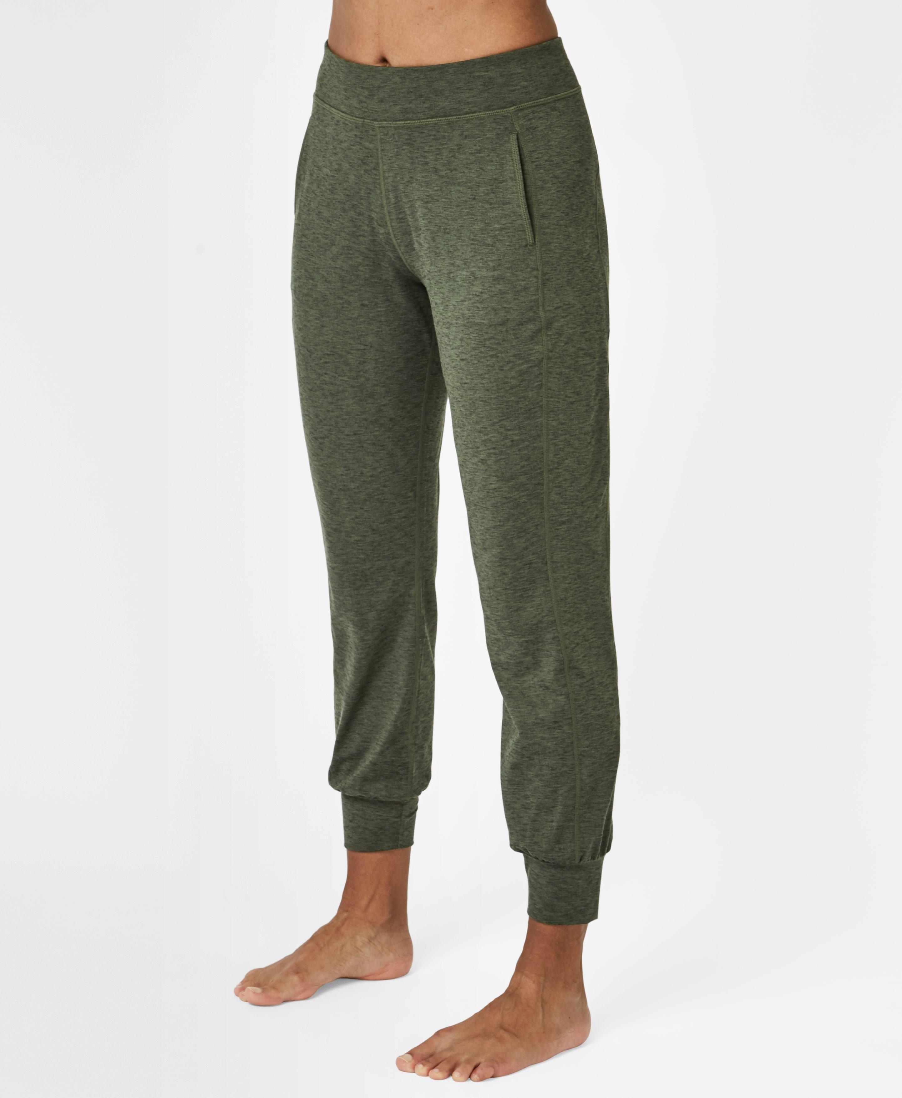 Sweaty Betty Garudasana Yoga Pants in Olive Marl (Green) Lyst