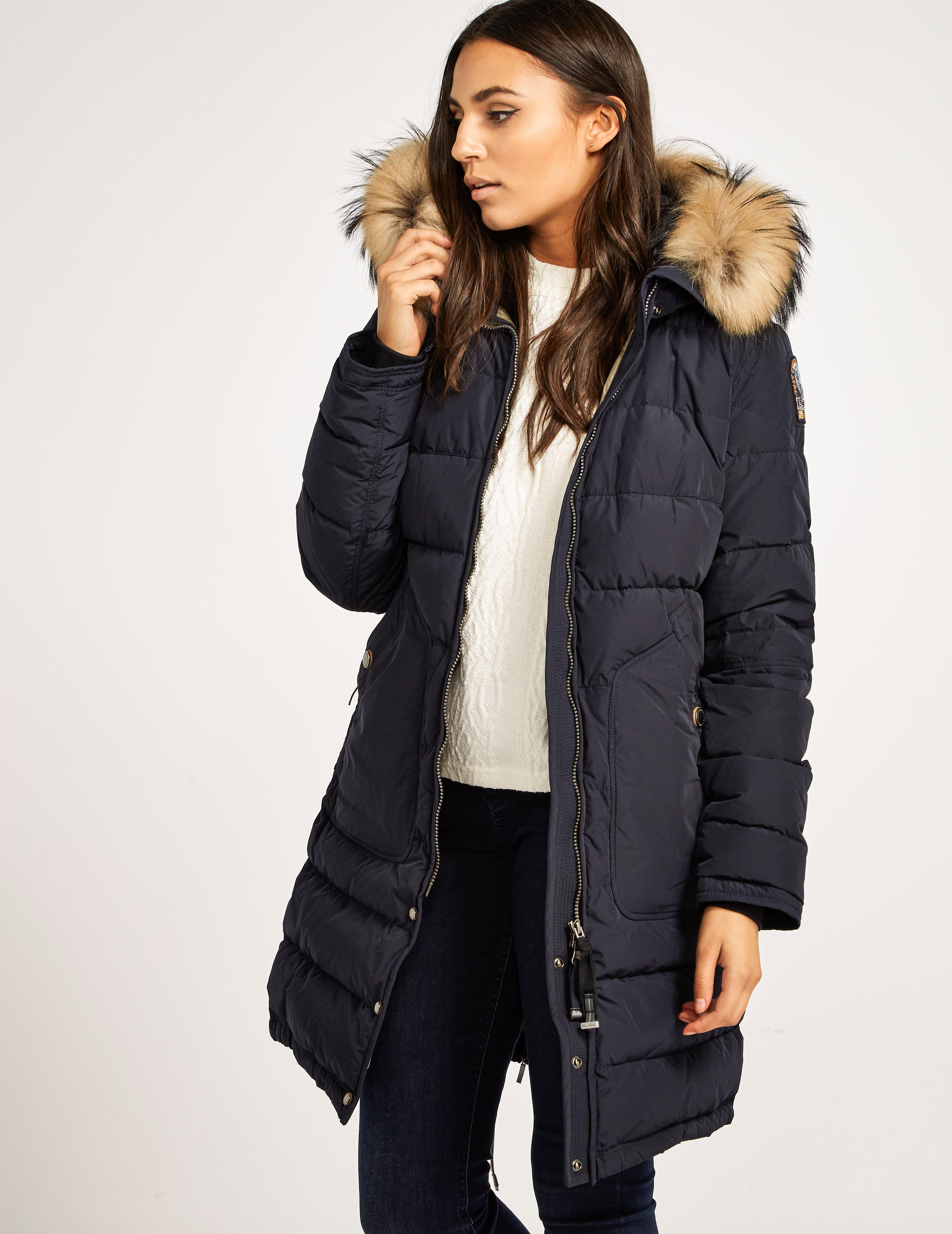 parajumpers light long bear down jacket