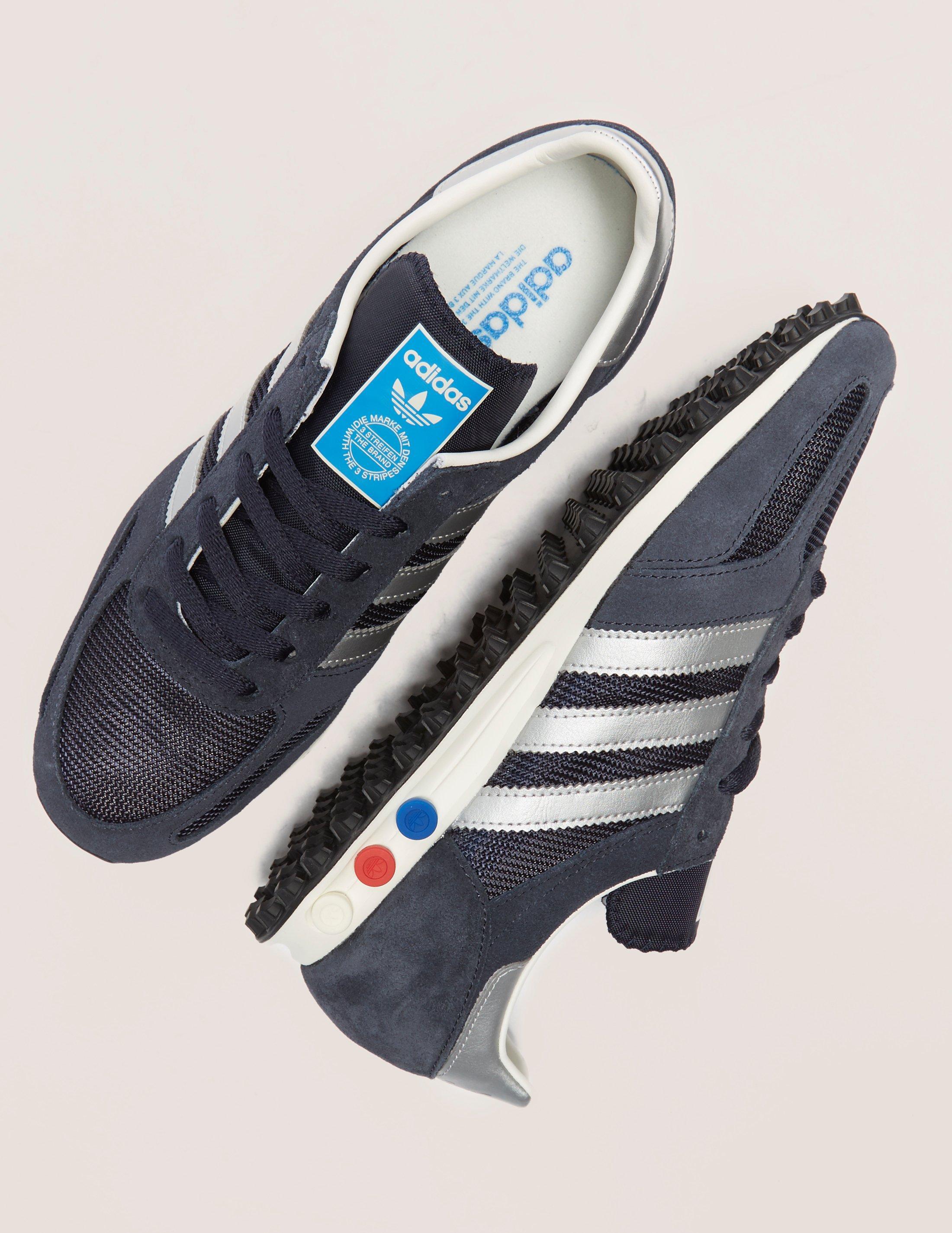 adidas originals navy suede superstar trainers