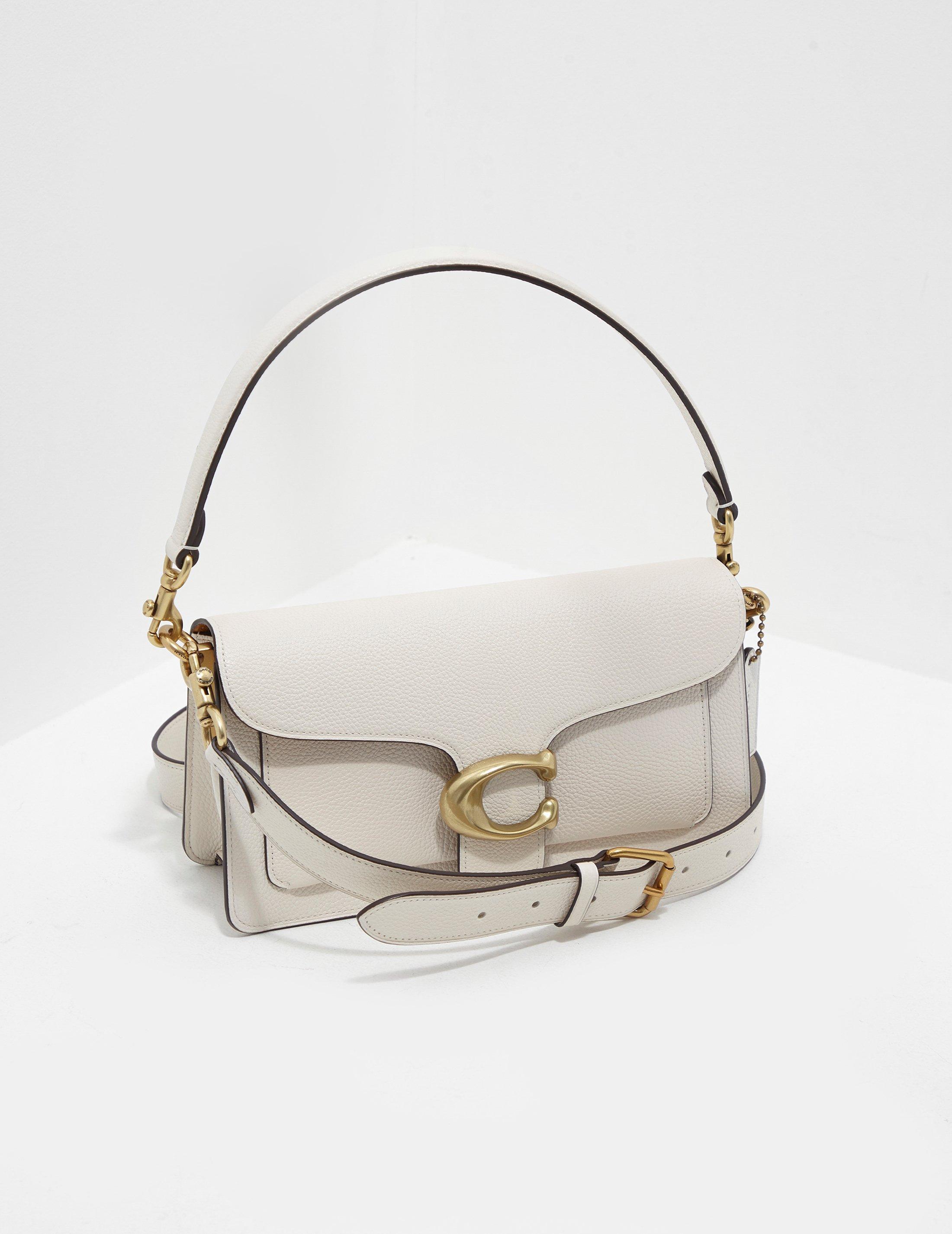 COACH Tabby 26 Shoulder Bag White in White - Lyst