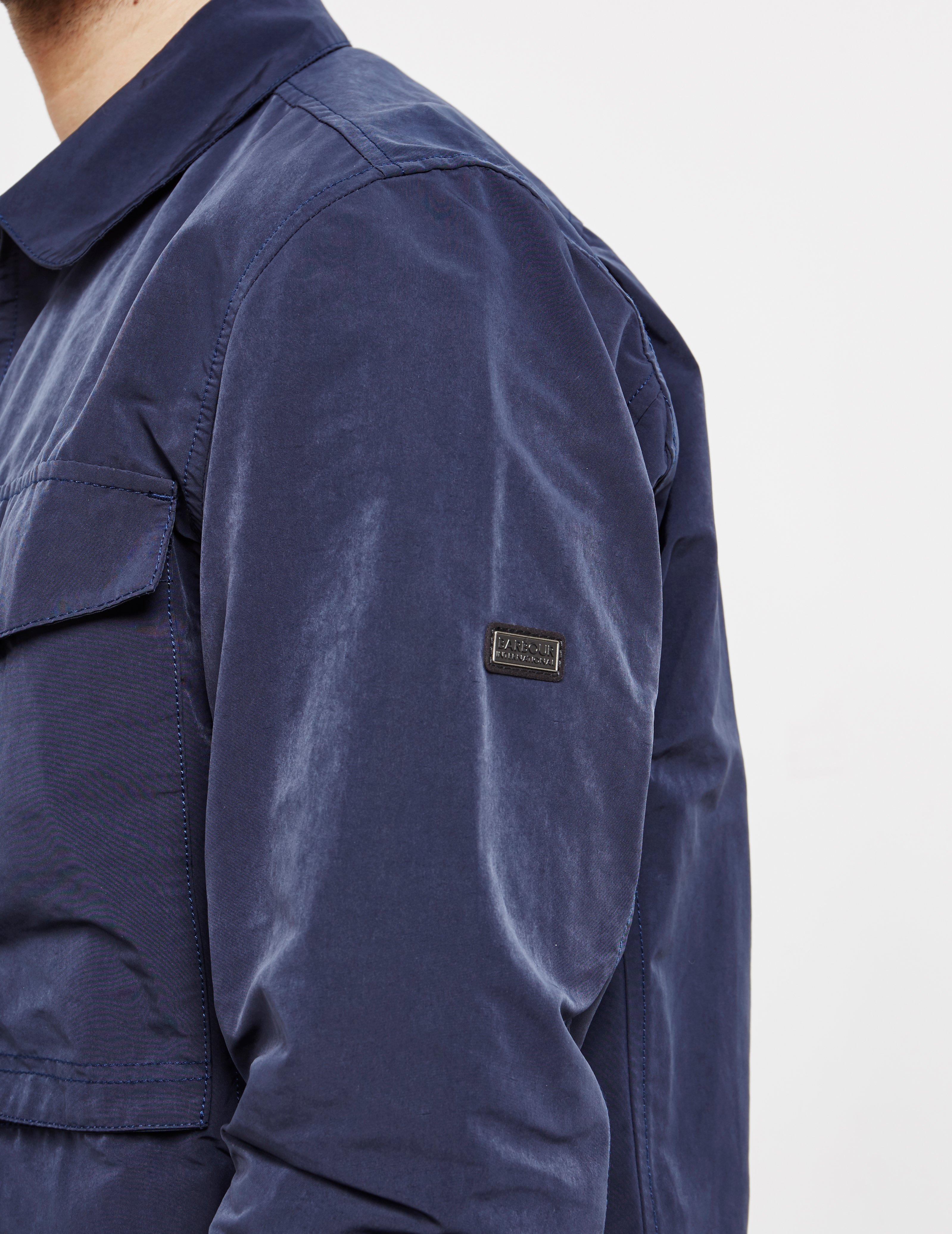 dobber blue overshirt