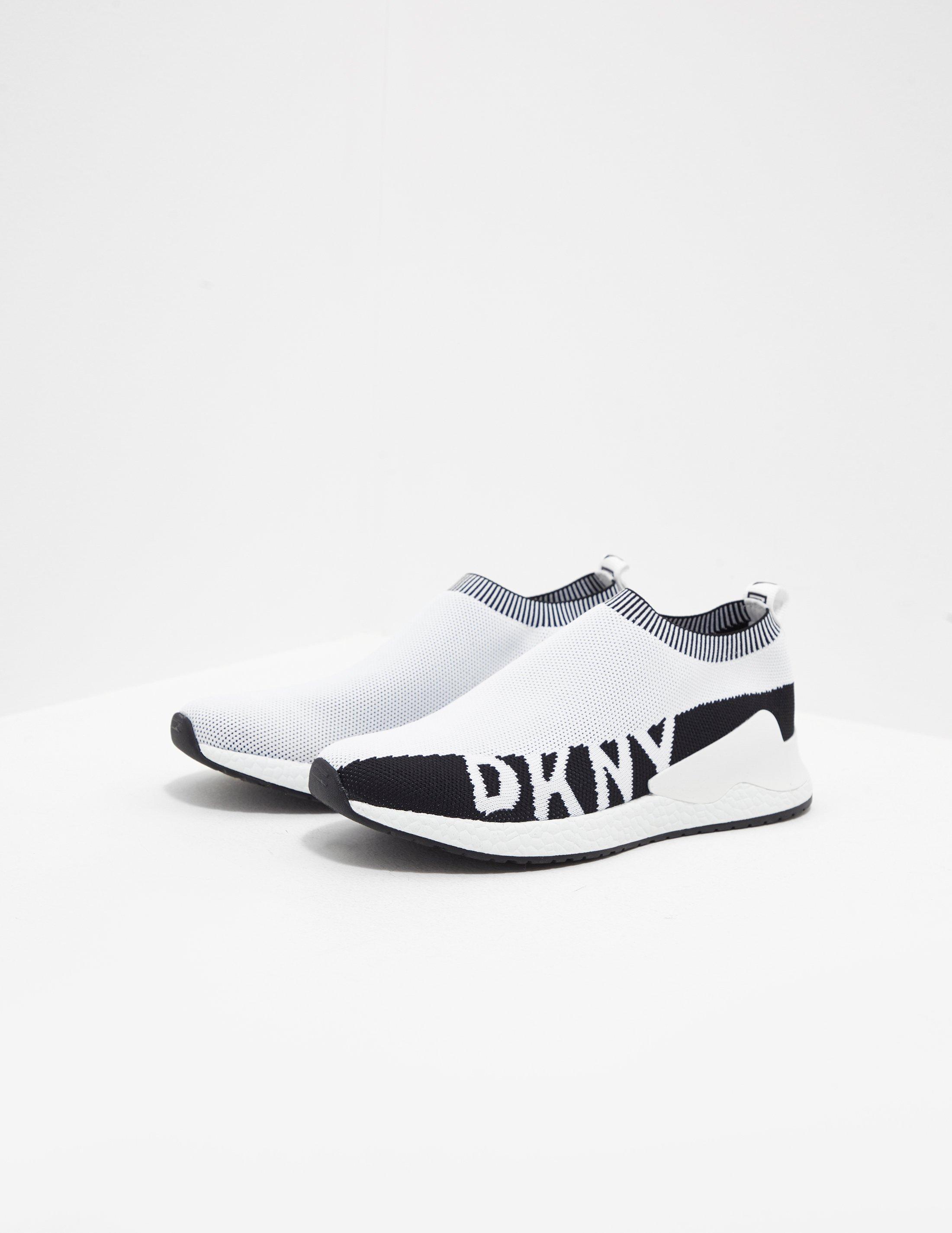 Lyst - DKNY Rini Sock Trainers White in White