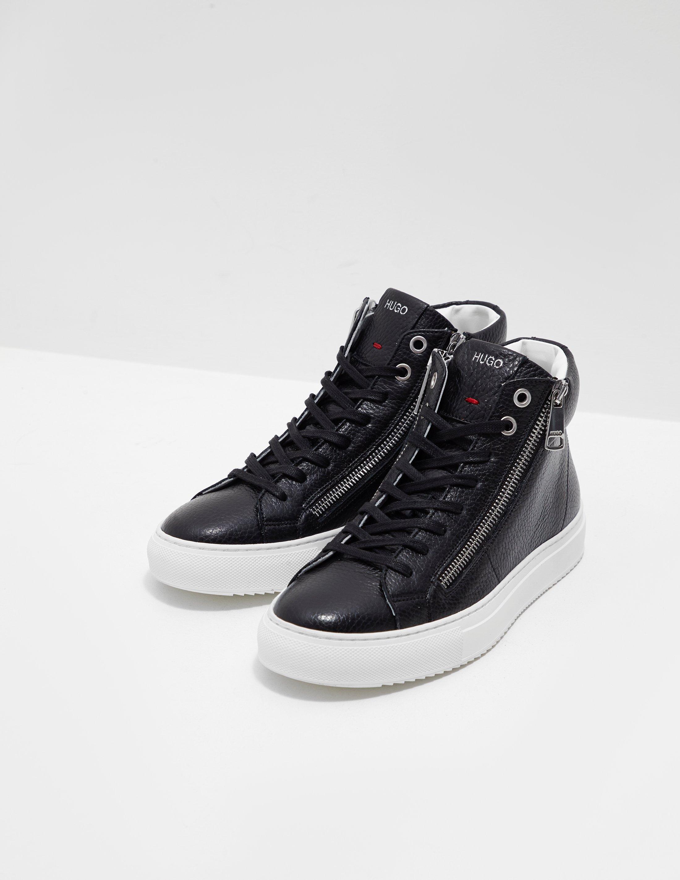Womens Hoxton Mid Trainers Black Womens Hoxton Mid Trainers Black