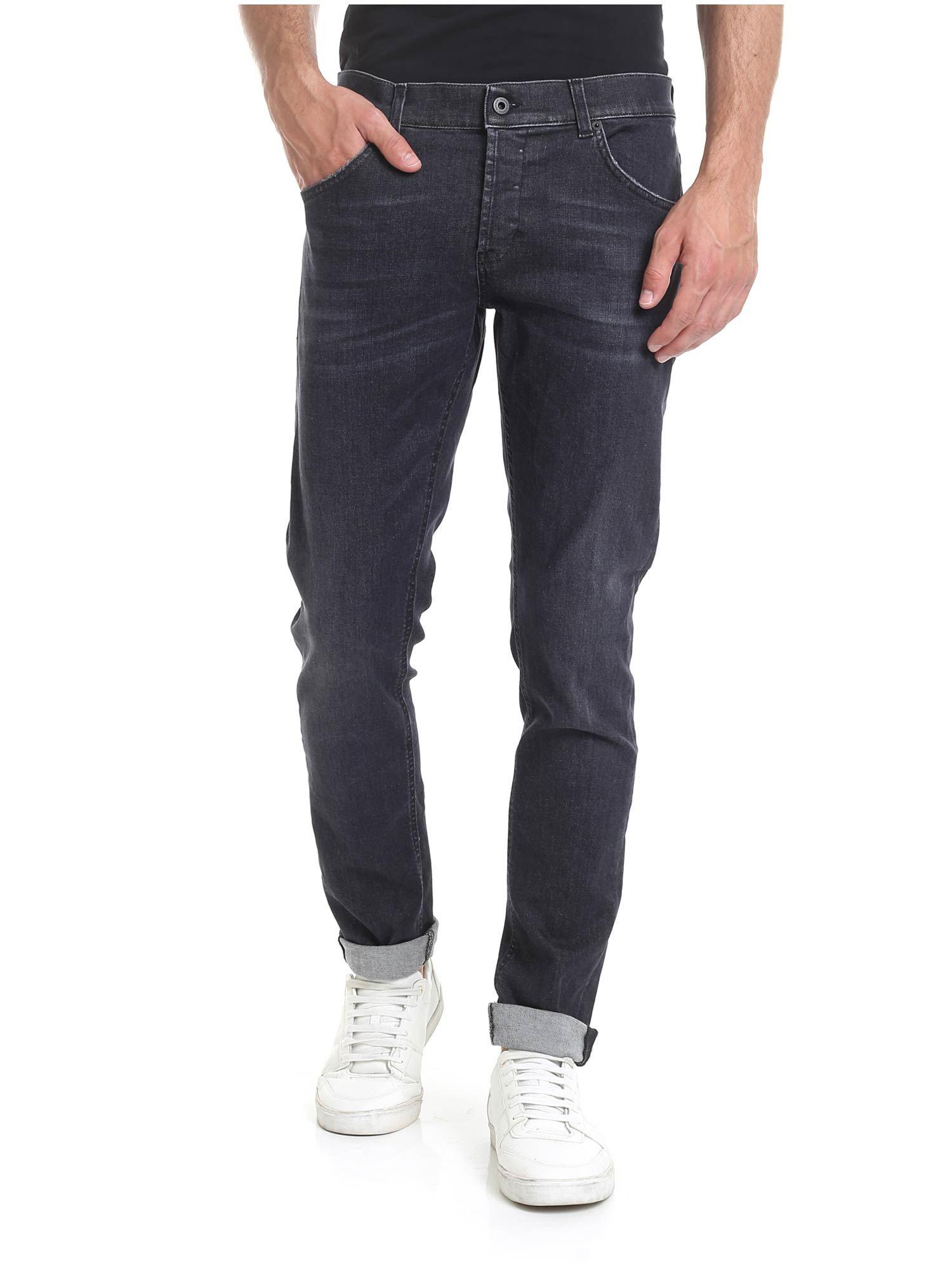 Dondup Denim Ritchie Jeans In Gray for Men - Lyst