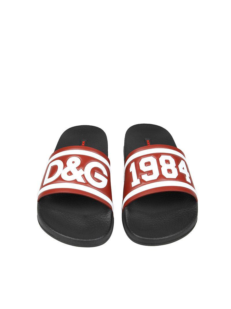 dolce & gabbana slides men