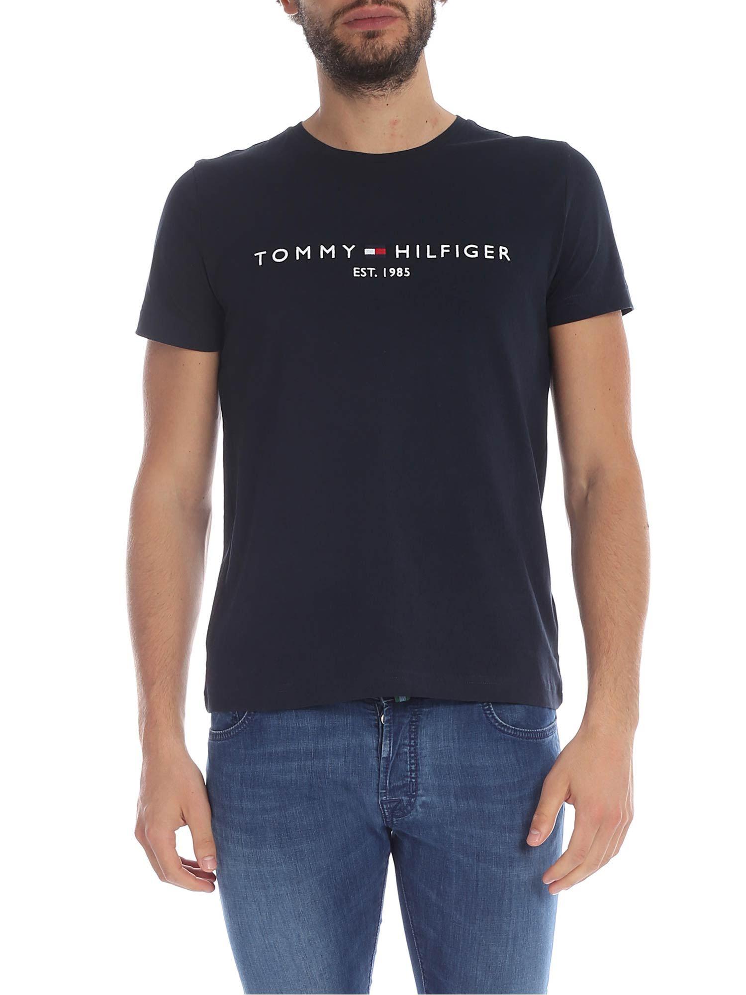 tommy hilfiger tri tape tshirt