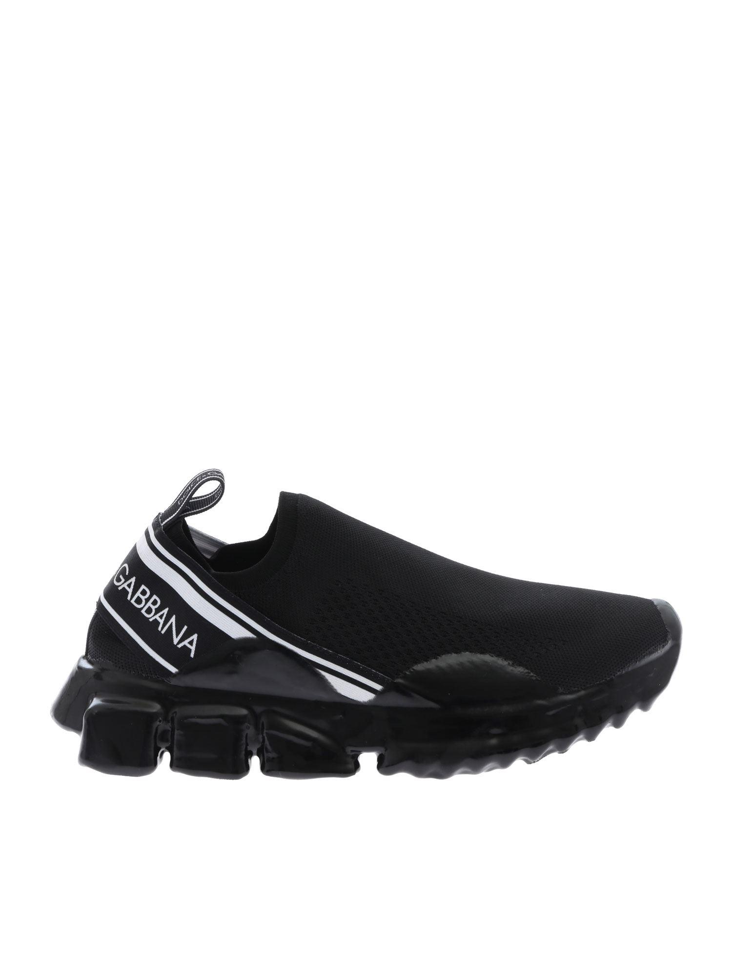 Dolce & Gabbana Rubber Sorrento Melt Sneakers In Black for Men - Lyst
