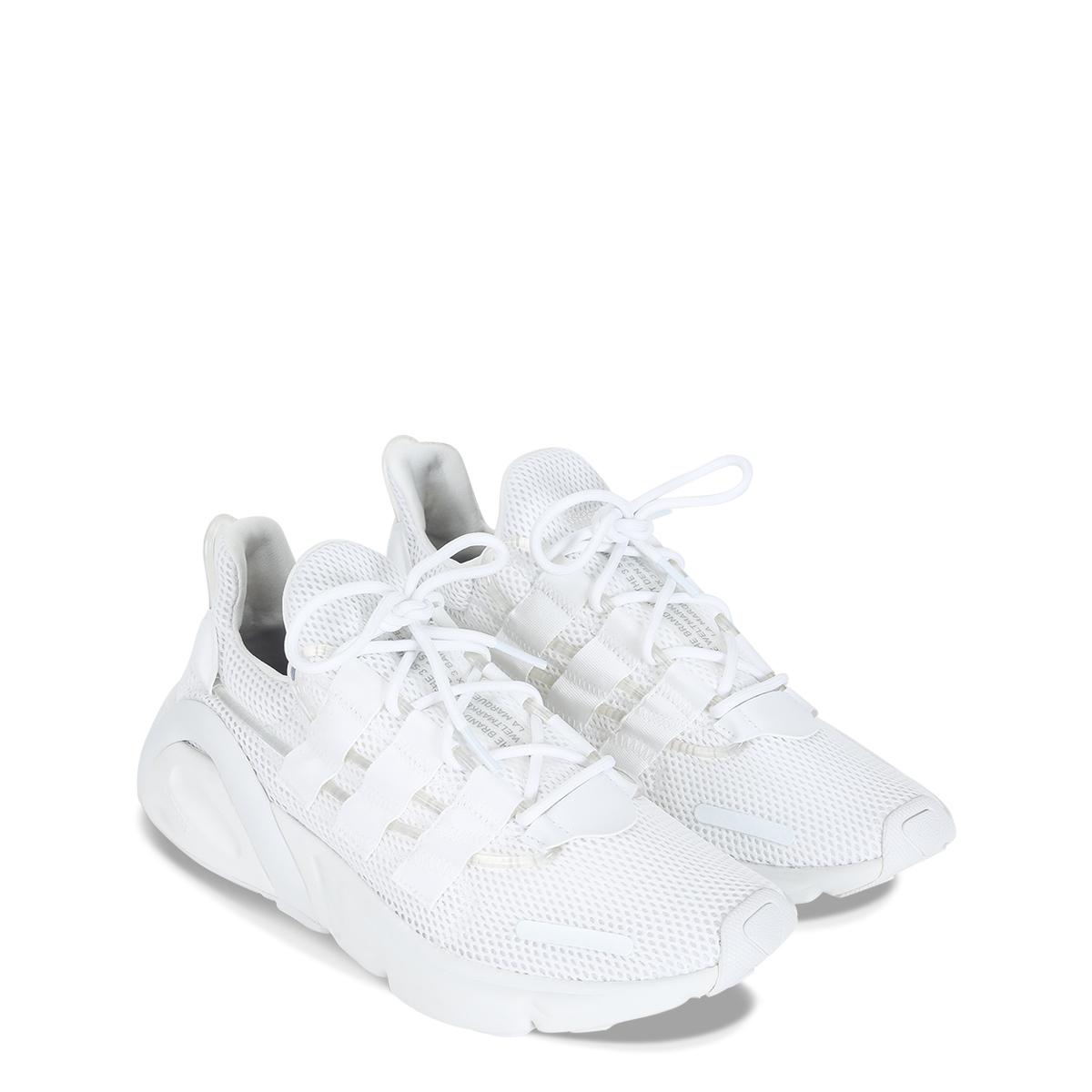 adidas originals lxcon adiprene sneakers in triple white