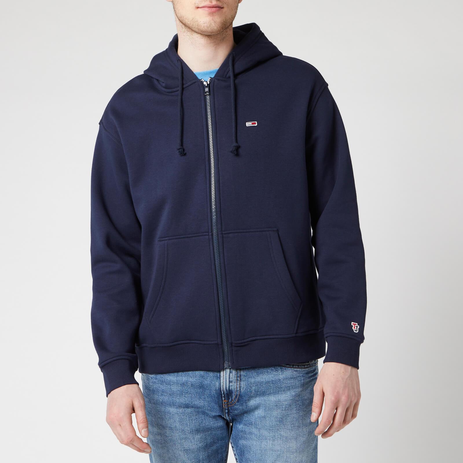 Tommy Hilfiger Classic Zip Through Hoodie in Blue for Men - Lyst