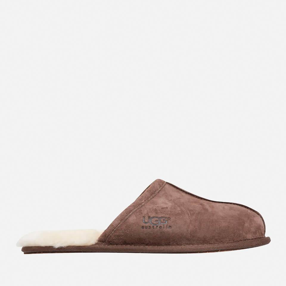 mens leather ugg scuff slippers