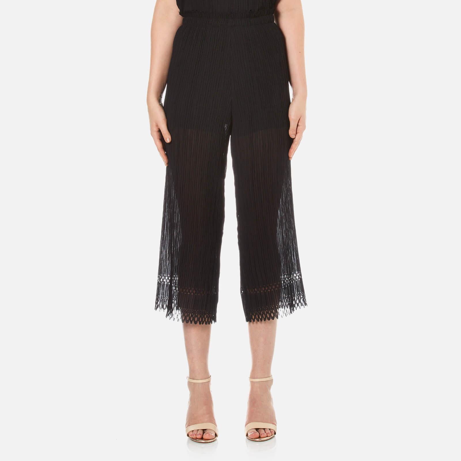 Lyst - Bec & Bridge Women's Lattice Shadow Pants in Black