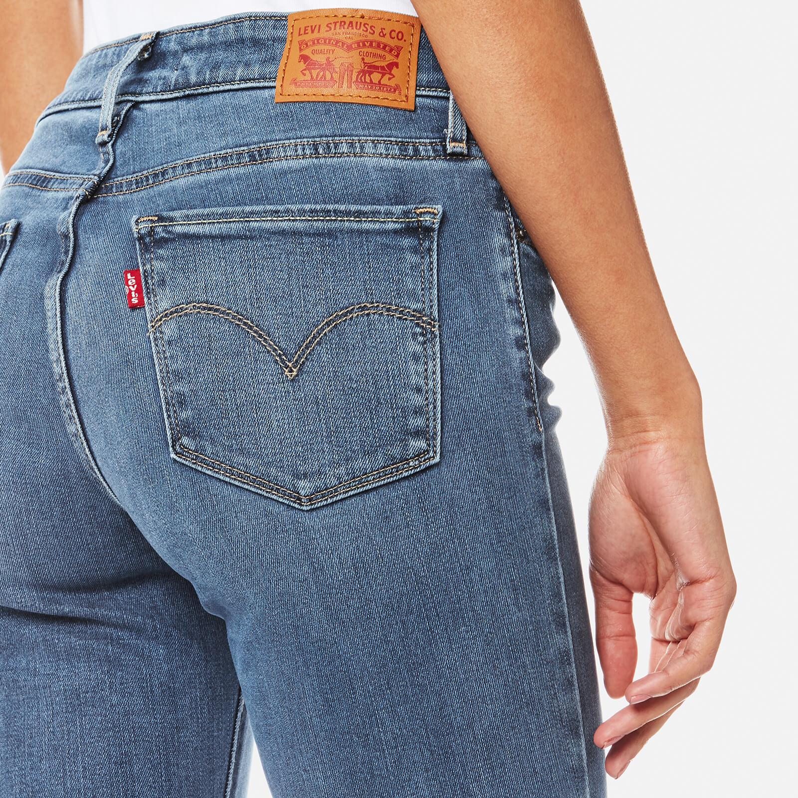 Levi s Denim Women s 712 Slim Jeans In Blue Lyst