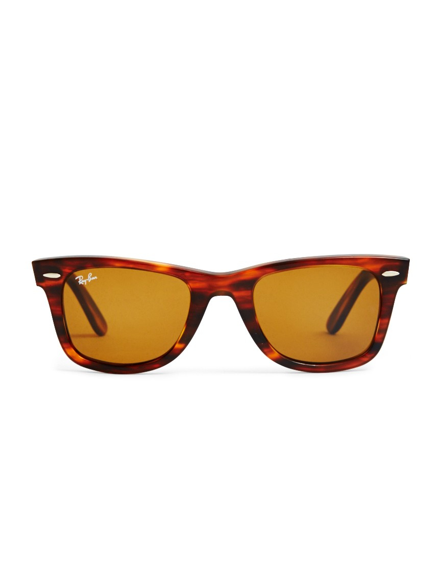 Ray Ban Wayfarer Sunglasses Large Rb2140 954 Tortoise Shell In Brown