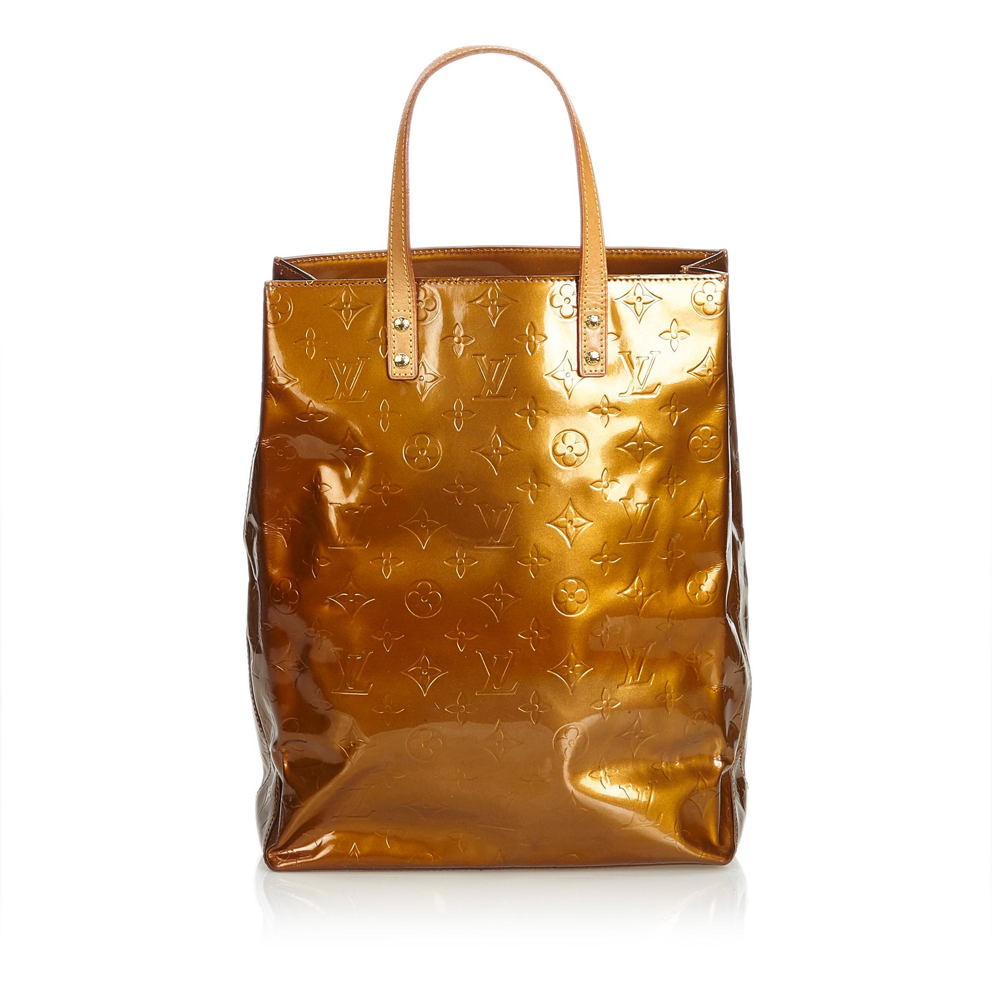 Louis Vuitton Vernis Reade Mm Everyday Bag in Brown - Lyst