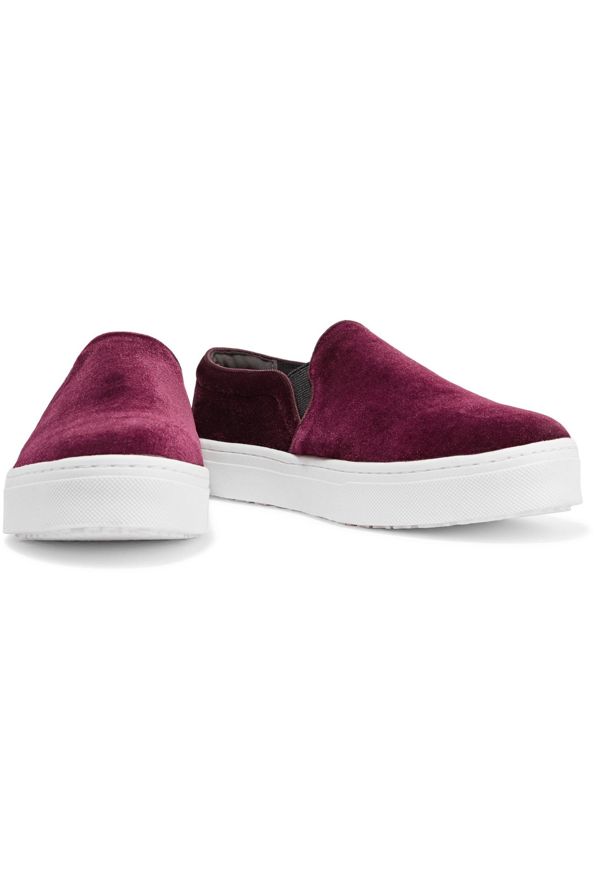 Lyst - Sam Edelman Lacey Velvet Slip On Sneakers