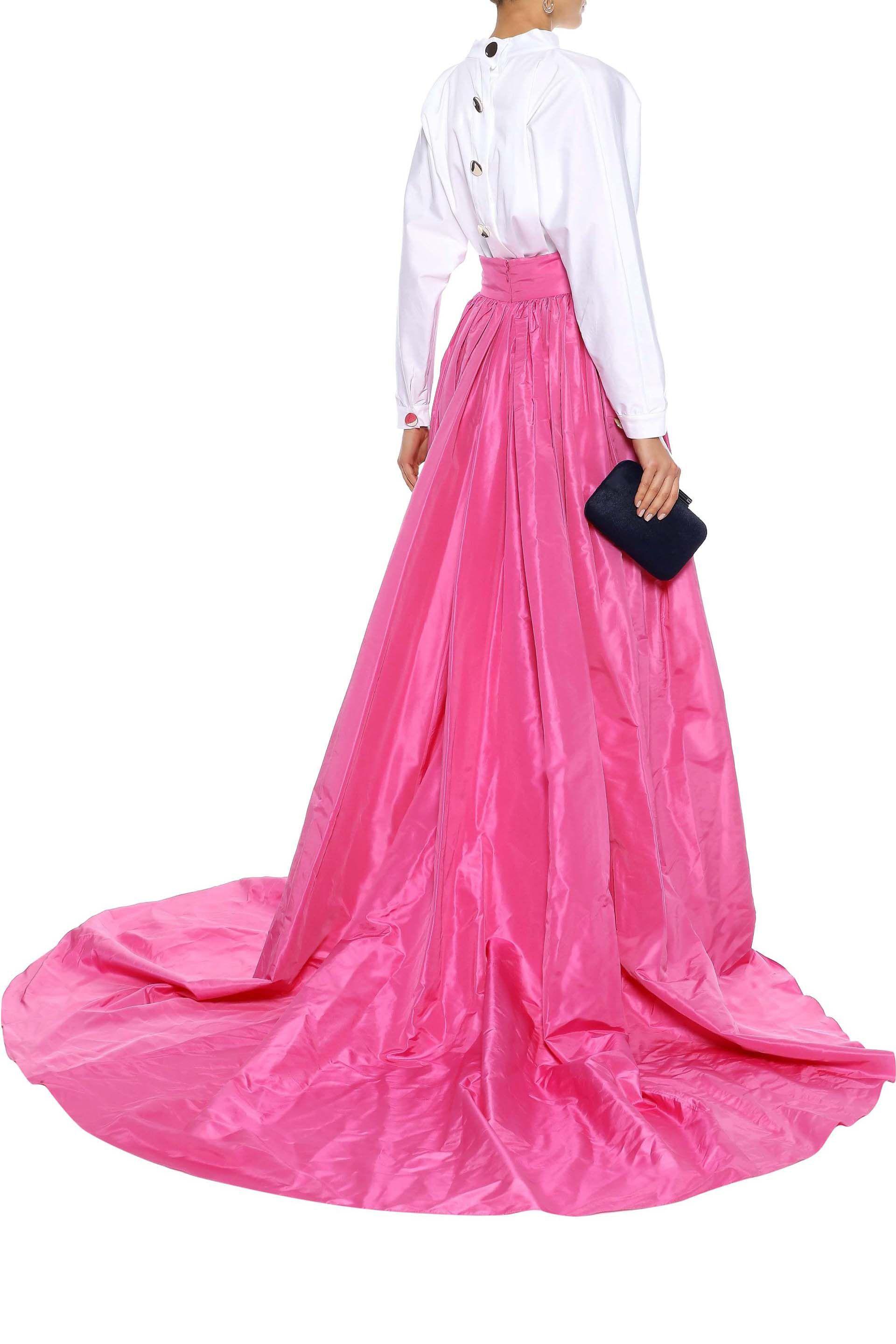 carolina herrera maxi skirt