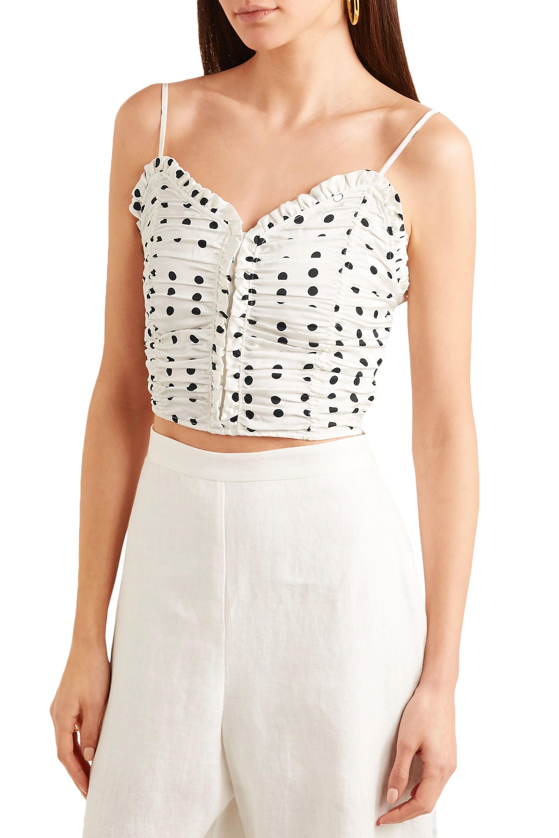 maje polka dot