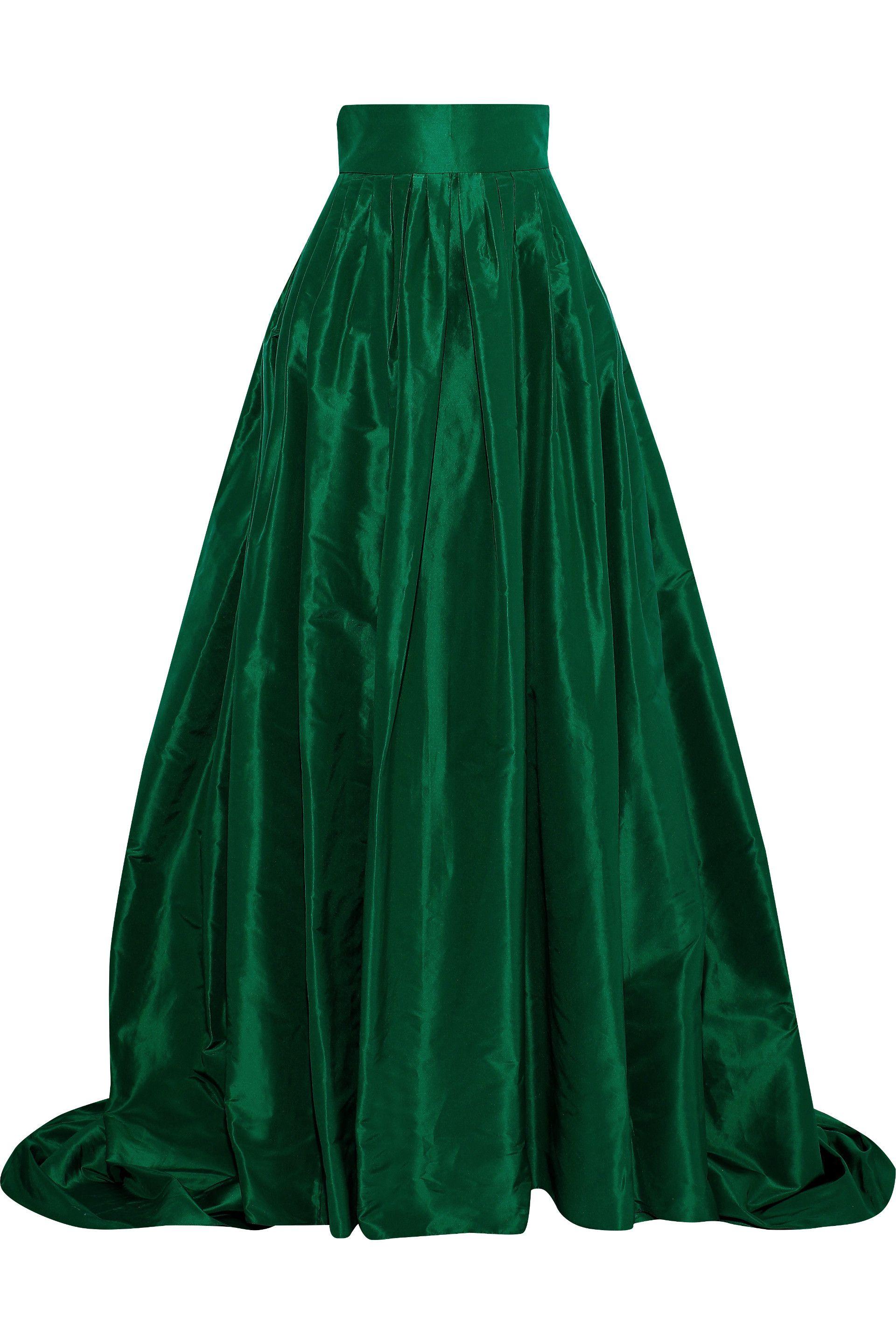 carolina herrera maxi skirt