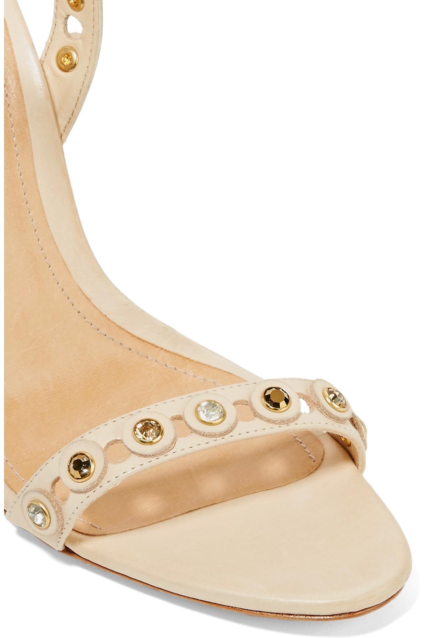 schutz embellished sandals