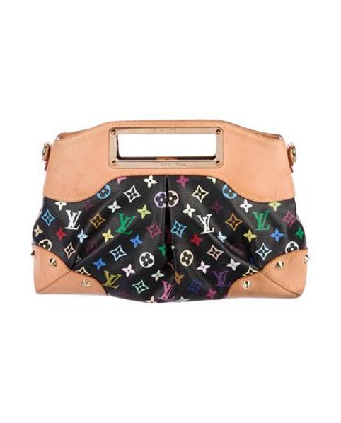 Lyst - Louis Vuitton Multicolore Judy Mm Black in Natural - Save 10.050251256281413%