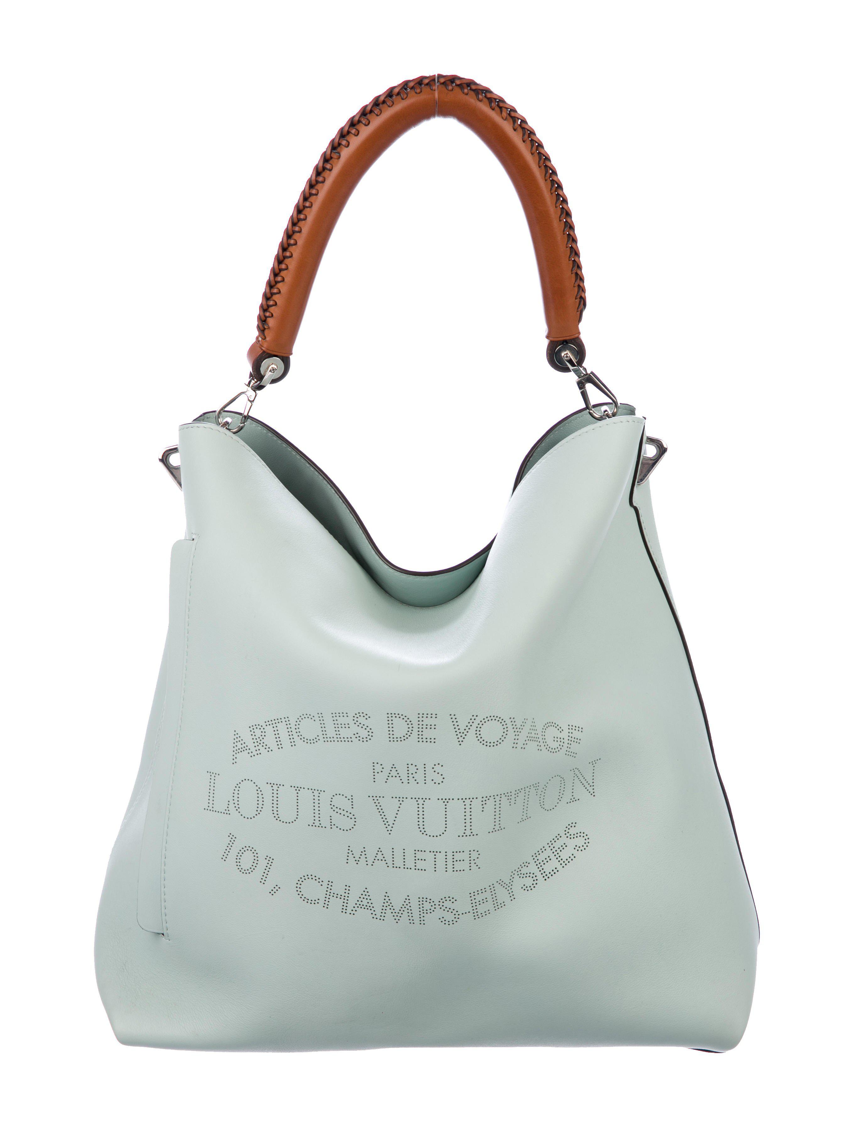 Lyst - Louis Vuitton Parnassèa Bagatelle Hobo Silver in Metallic