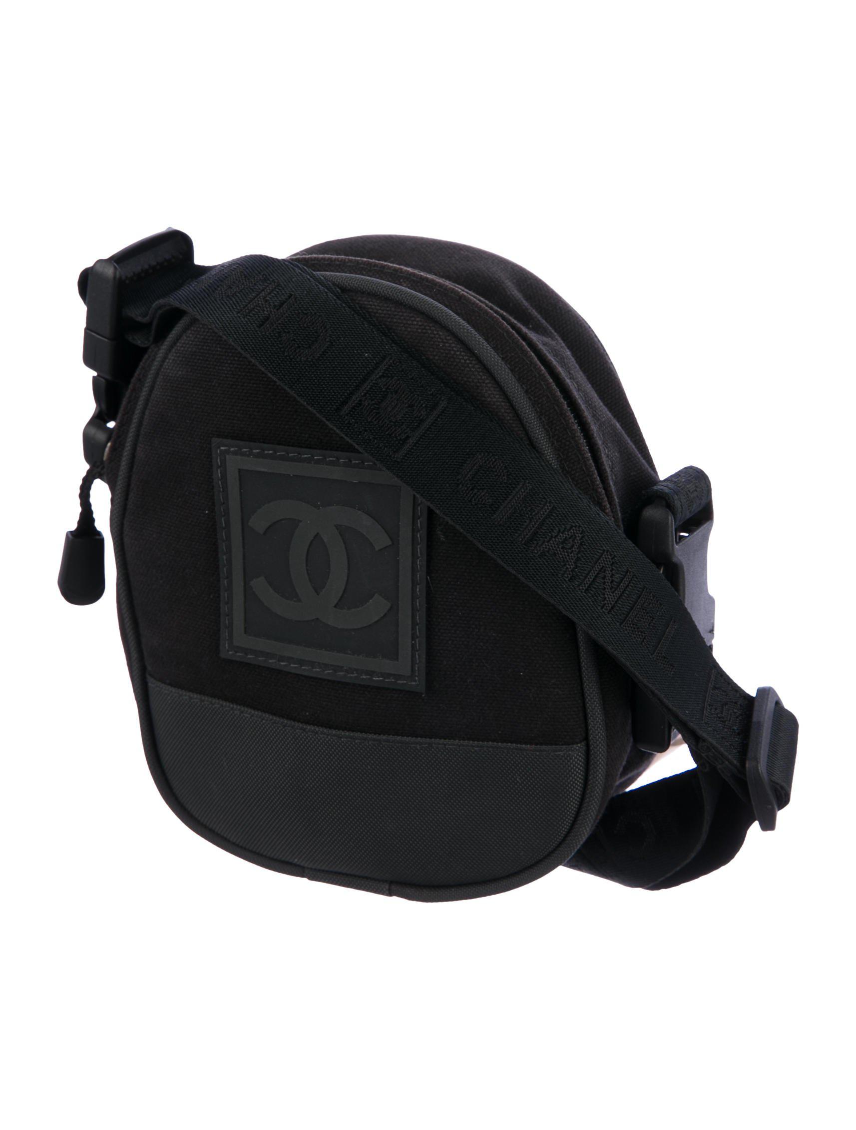 Lyst - Chanel Sport Line Crossbody Bag in Black