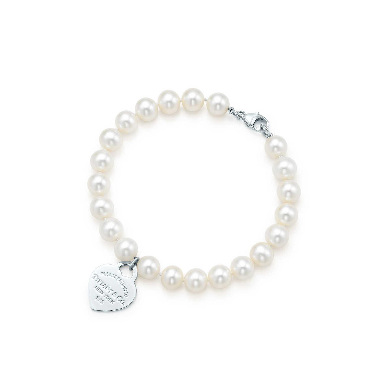 Tiffany Co Pearl Bracelet In Metallic Lyst Gallery