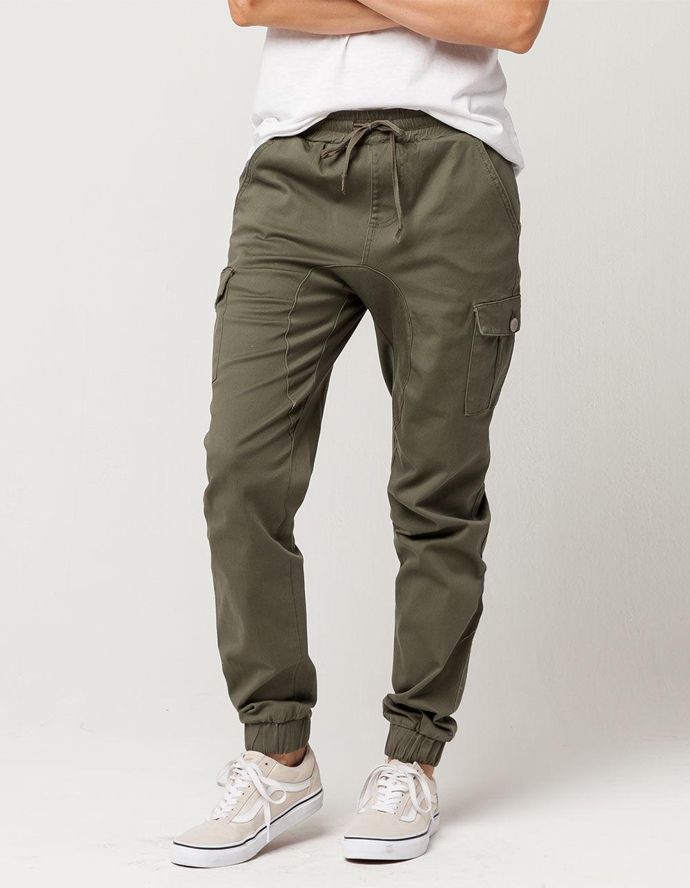 women's olive jogger pants