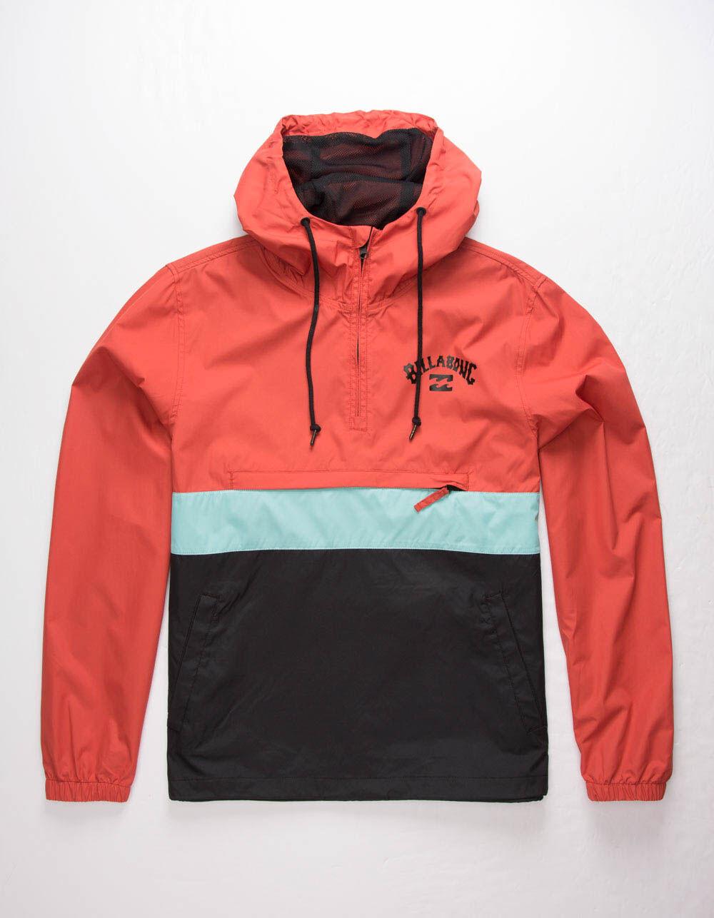 billabong red jacket