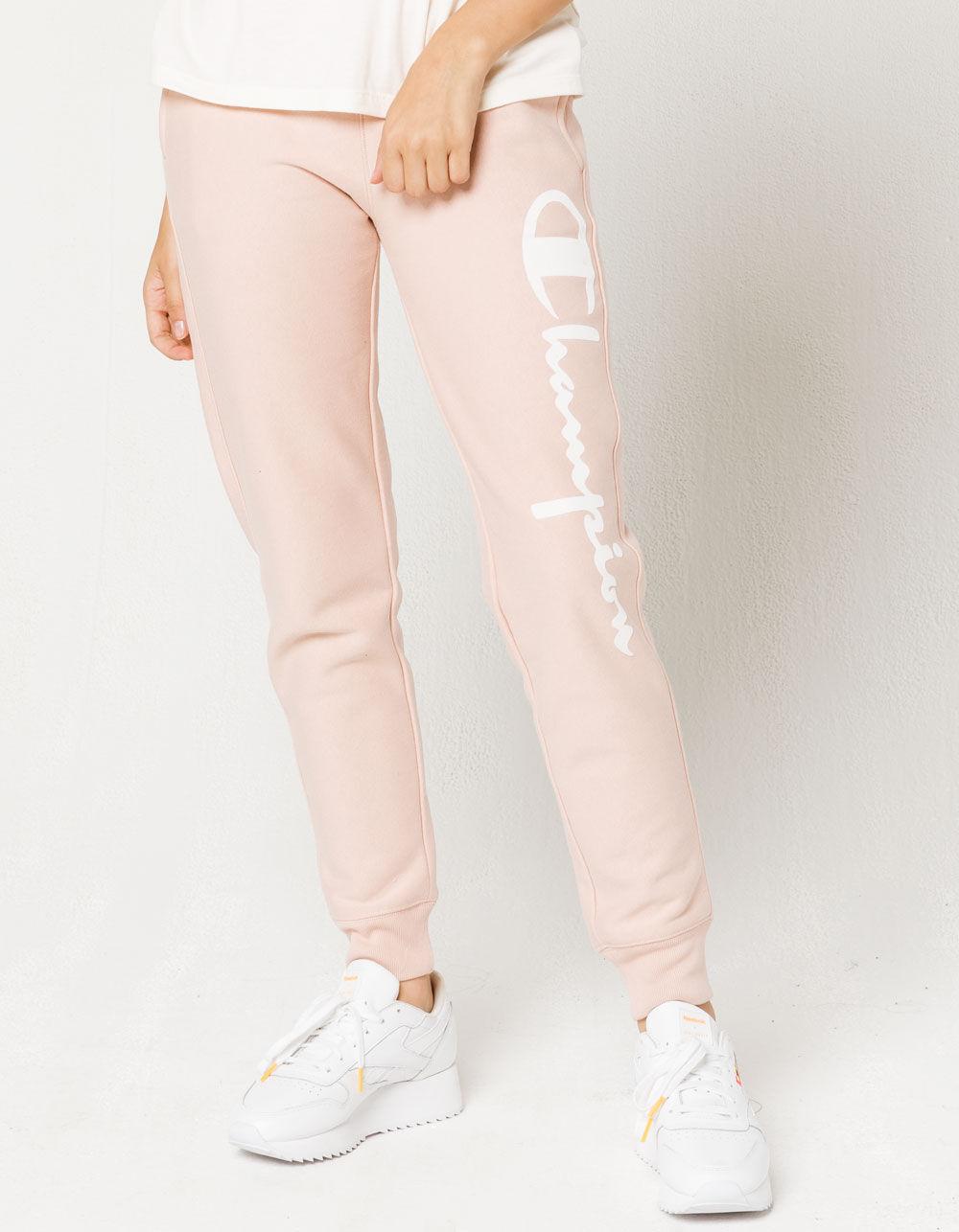 blush pink jogger set