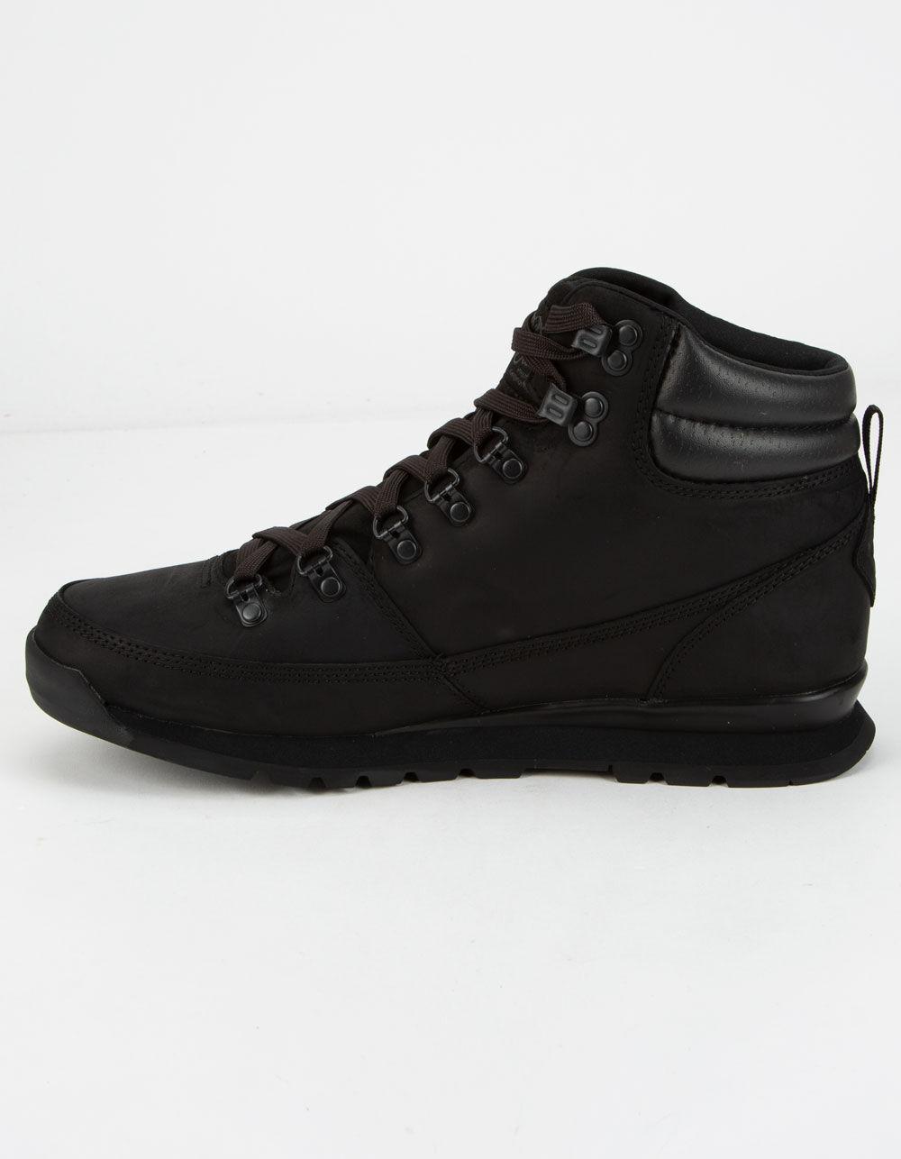 The North Face Back-to-berkeley Redux Leather Mens Boots in Black/Black ...