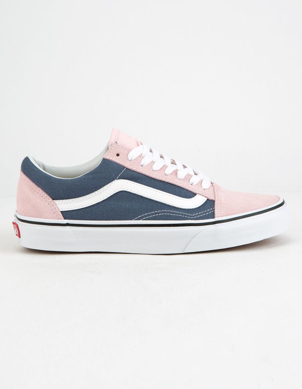 Shoes Vans pink and blue photos Shoes Vans pink and blue fotos