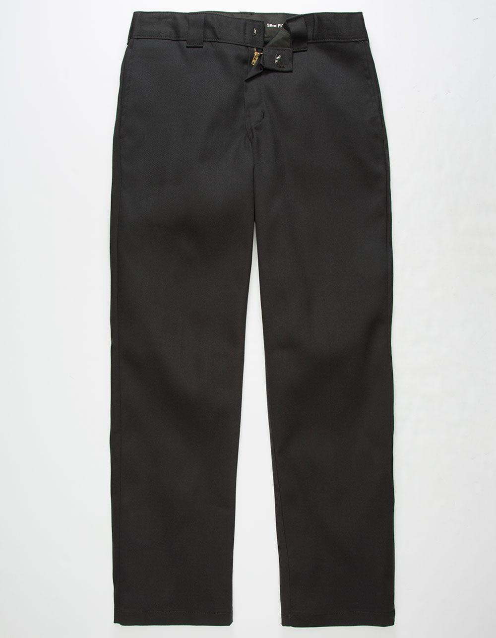 Dickies 873 Flex Slim Fit Mens Pants in Black for Men - Lyst