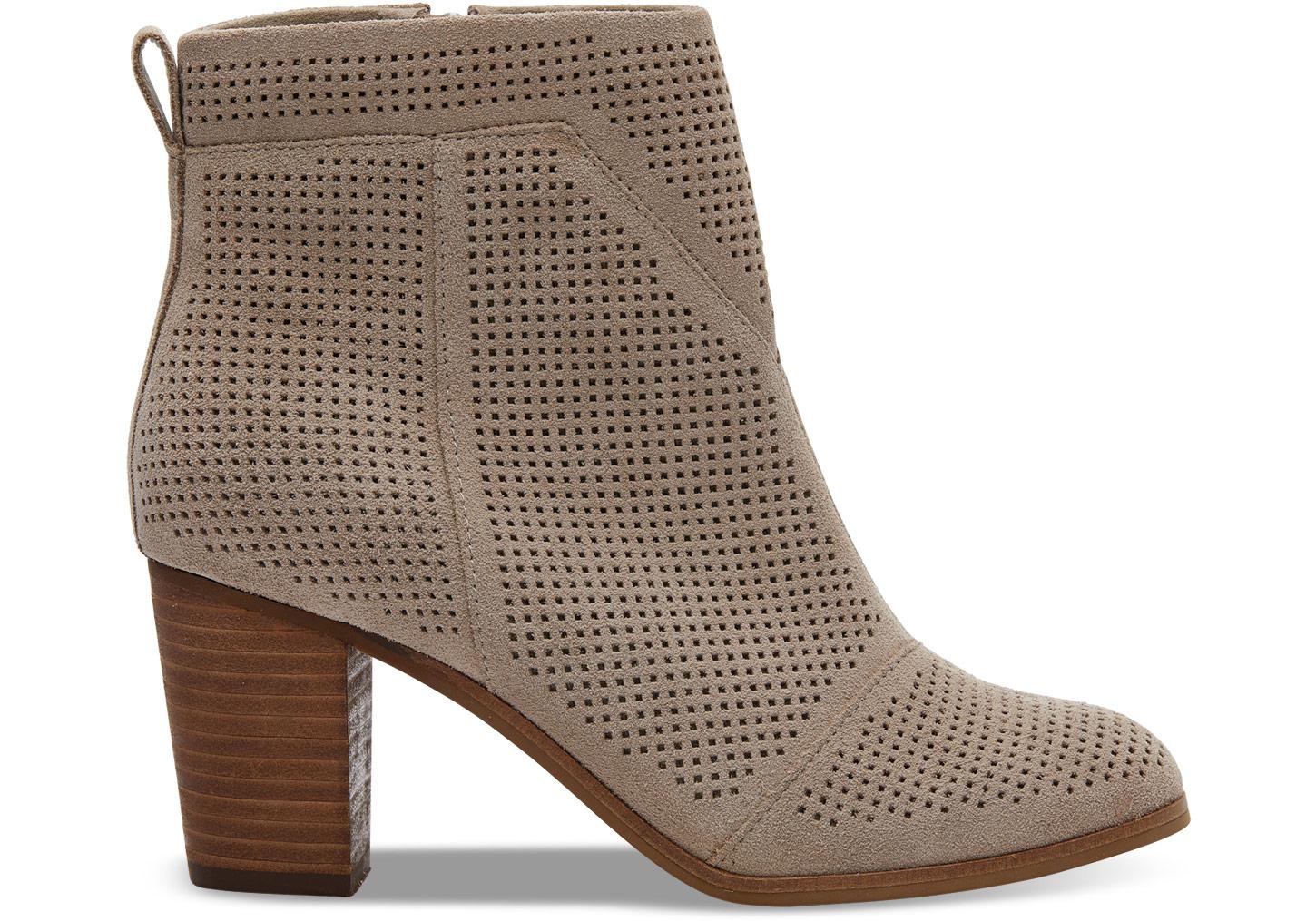 toms perforated booties