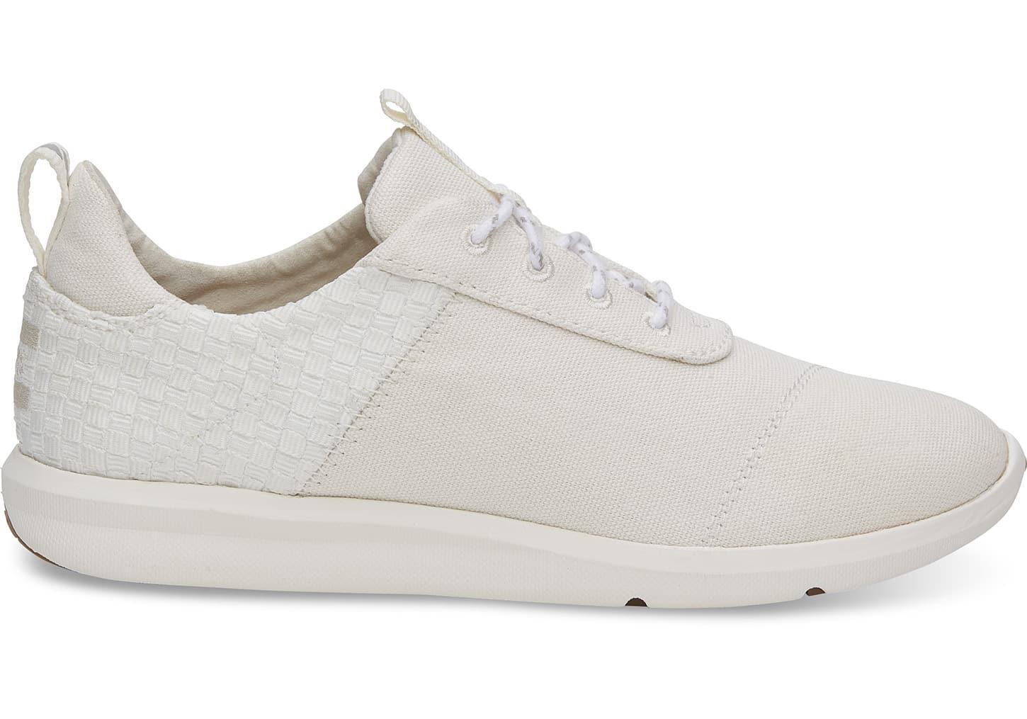 TOMS White Heritage Canvas Women's Cabrillo Sneakers - Lyst