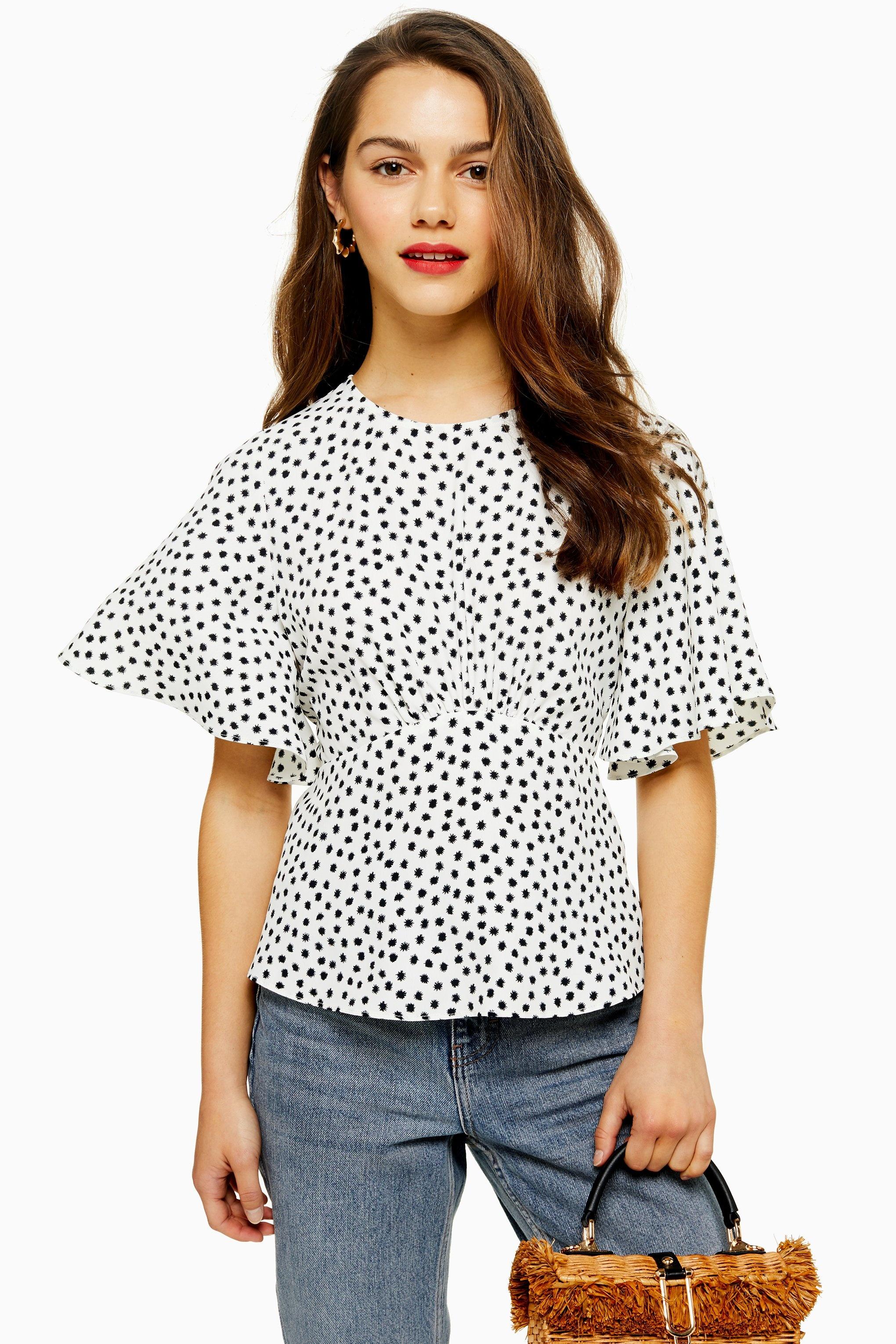 star print blouse uk