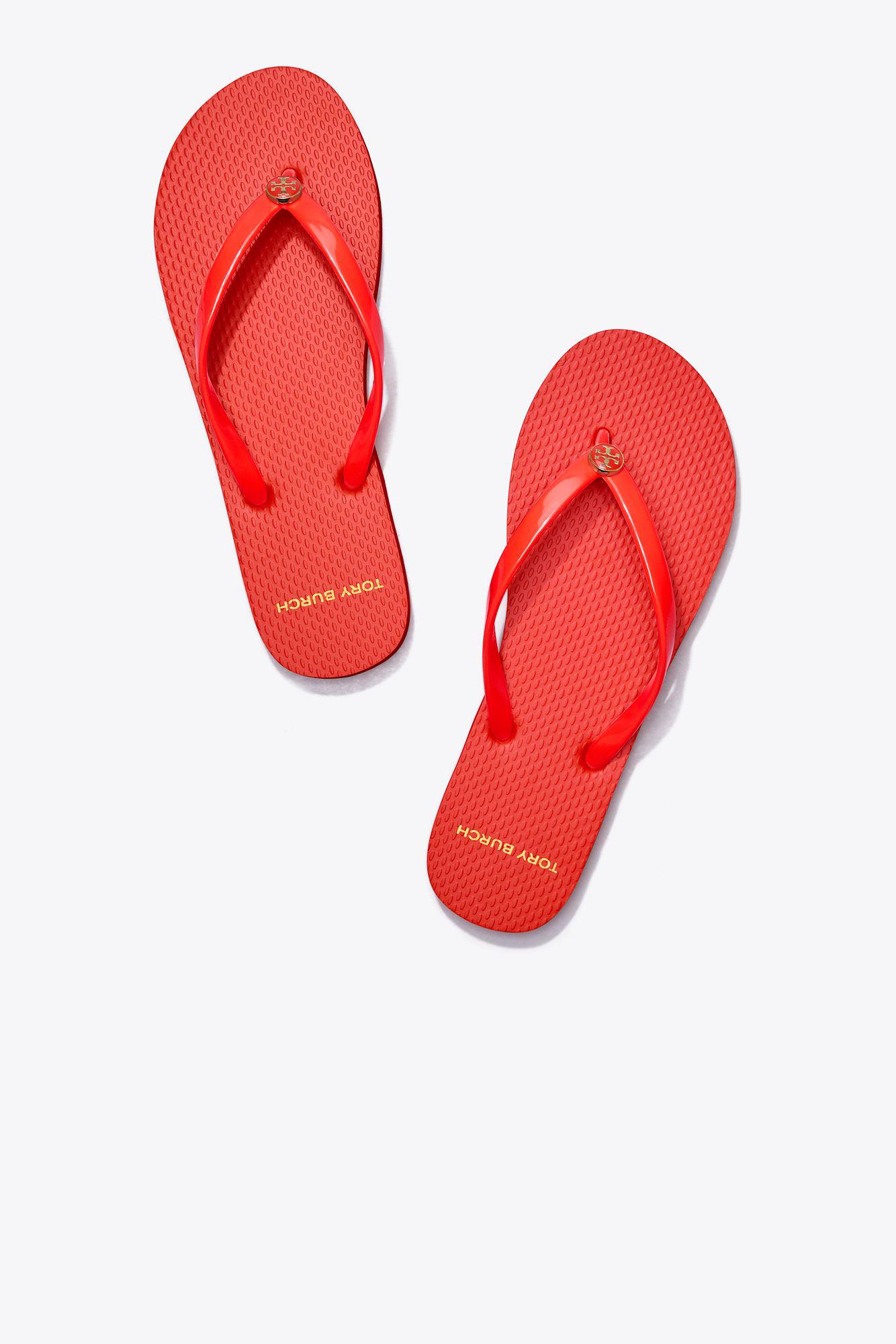Lyst - Tory Burch Thin Flip-flop in Red