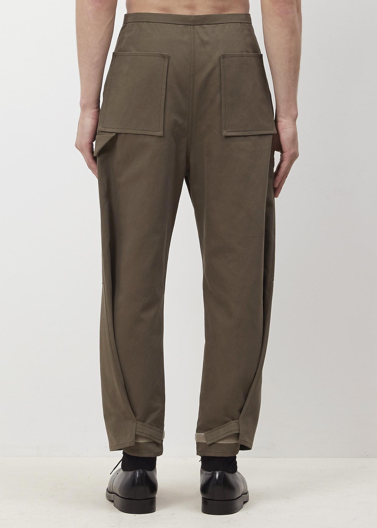 Lyst - Acne Studios Olive Green Phase Work Pants in Green for Men