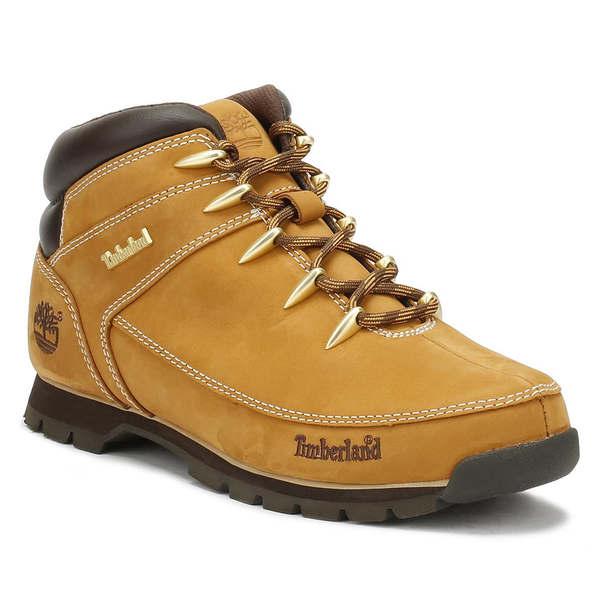 Lyst - Timberland Mens Wheat Euro Sprint Hiker Boots in Yellow for Men