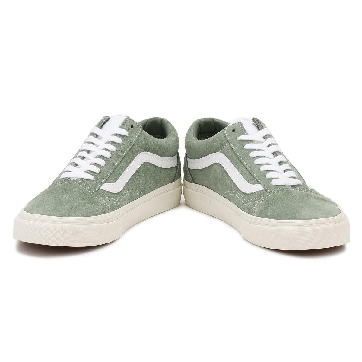 olive green old skool vans womens