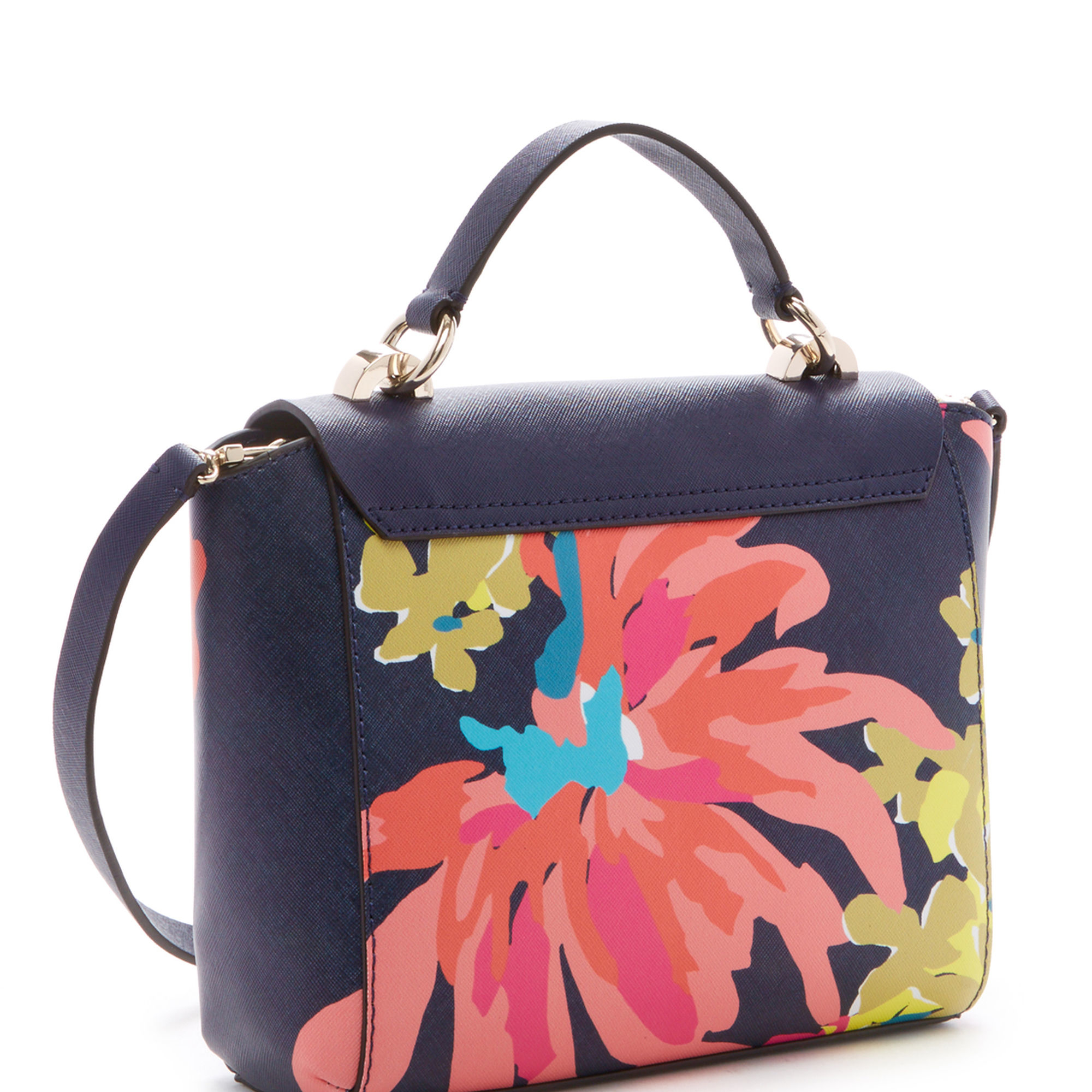 Lyst Trina Turk Toulon Top Handle Shoulder Bag In Blue