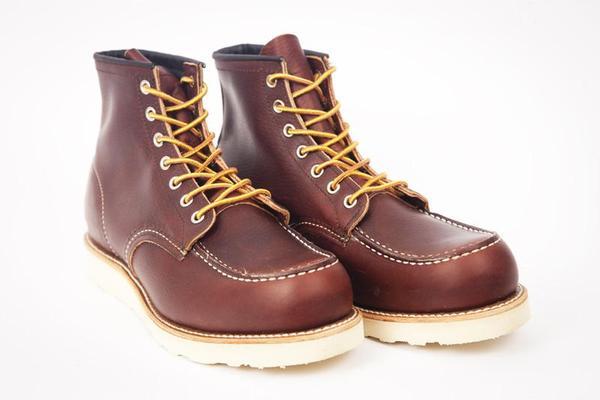 Download Red Wing Dark Brown 6 Classic Mock Toe 8138 Boot in Brown ...