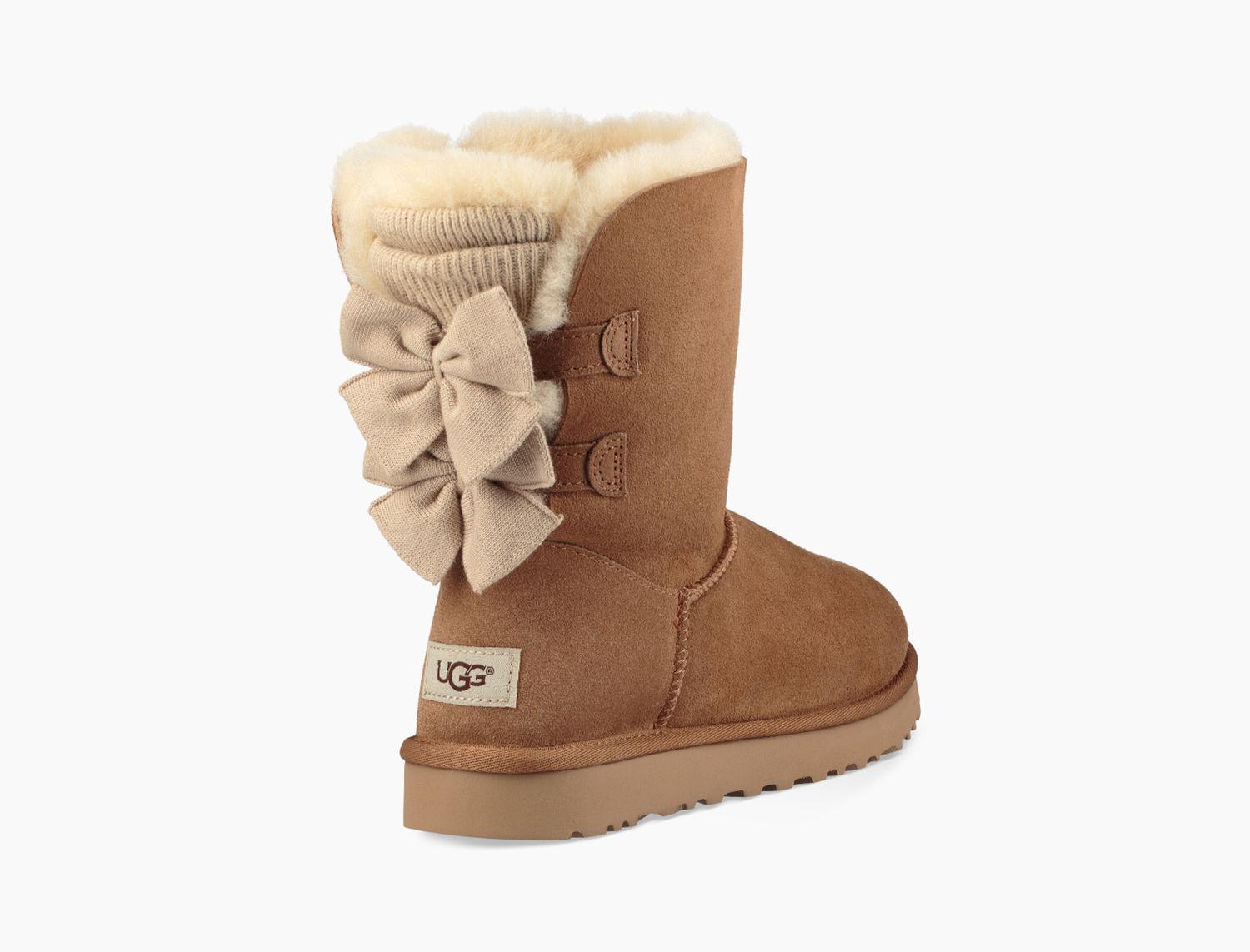 ugg bailey bow short chestnut ugg bailey bow short chestnut