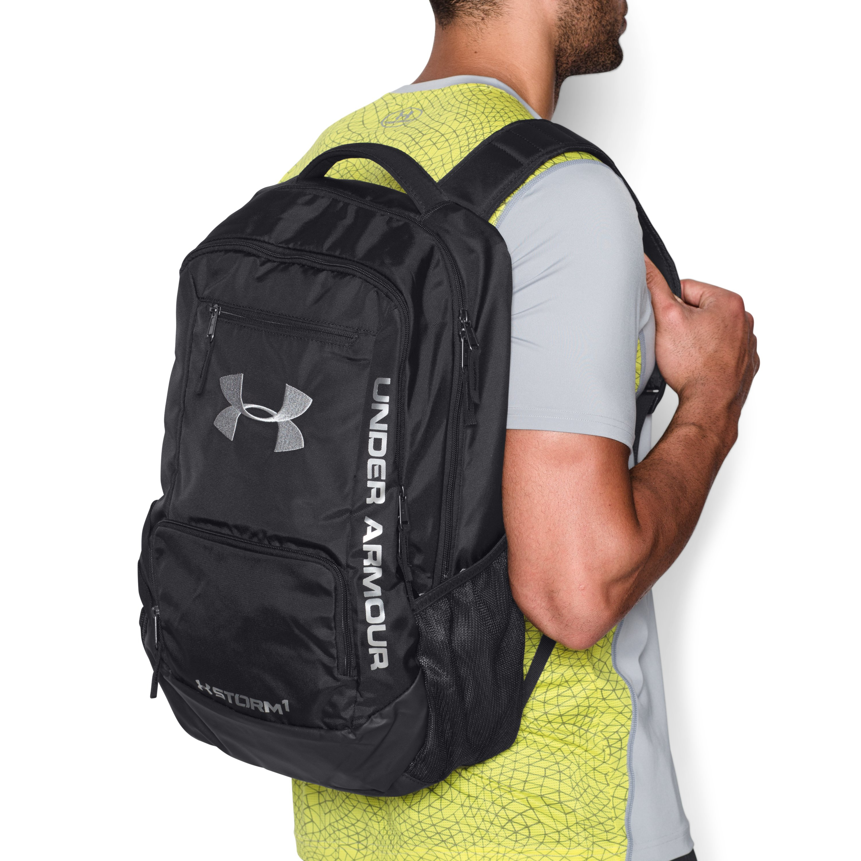 Lyst Under Armour Ua Storm Hustle Ii Backpack In Red For Men Gallery