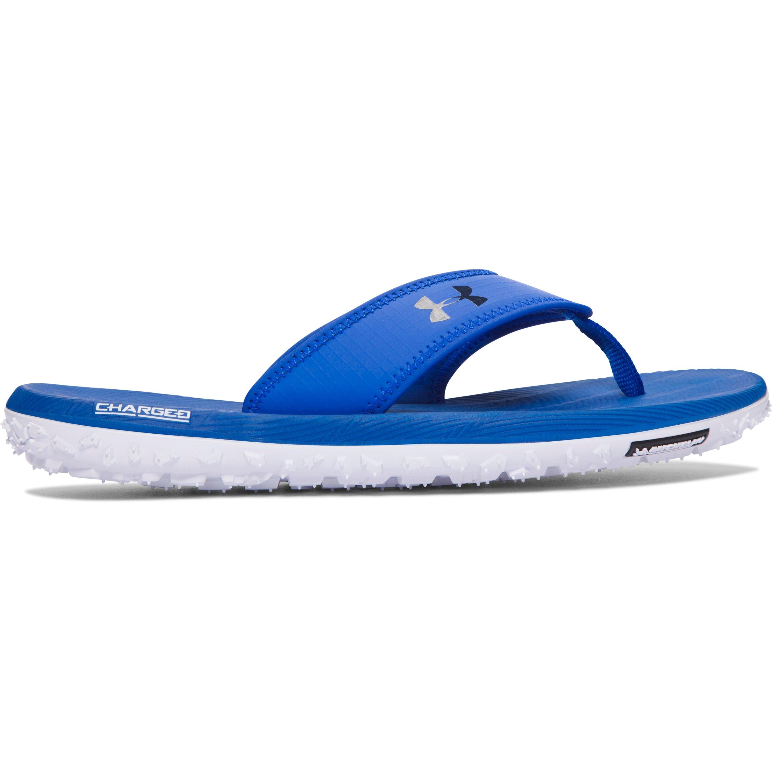 Under armour Men's Ua Fat Tire Sandals in Blue for Men Lyst