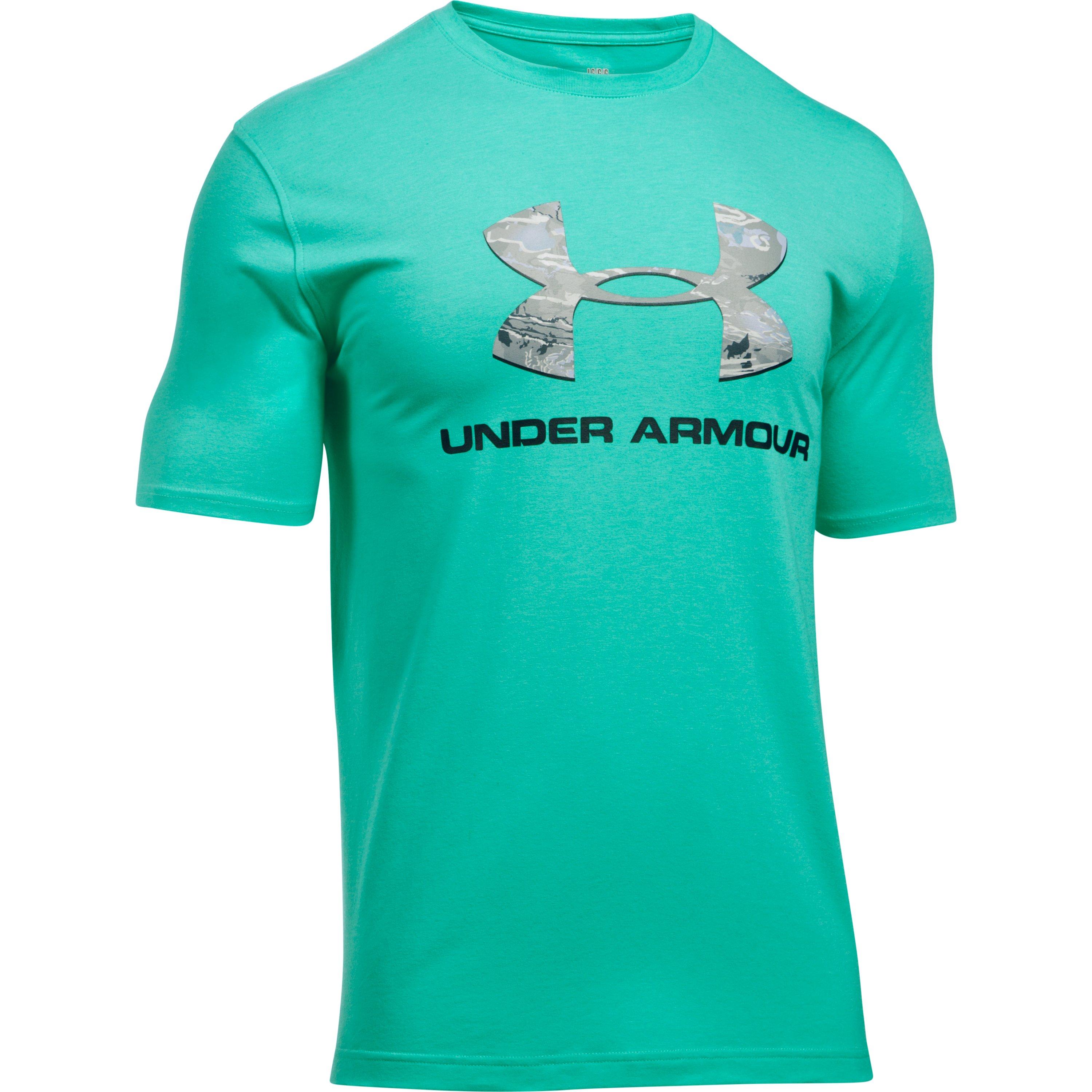 Lyst - Under Armour Men's Ua Camo Fill Logo T-shirt in Green for Men