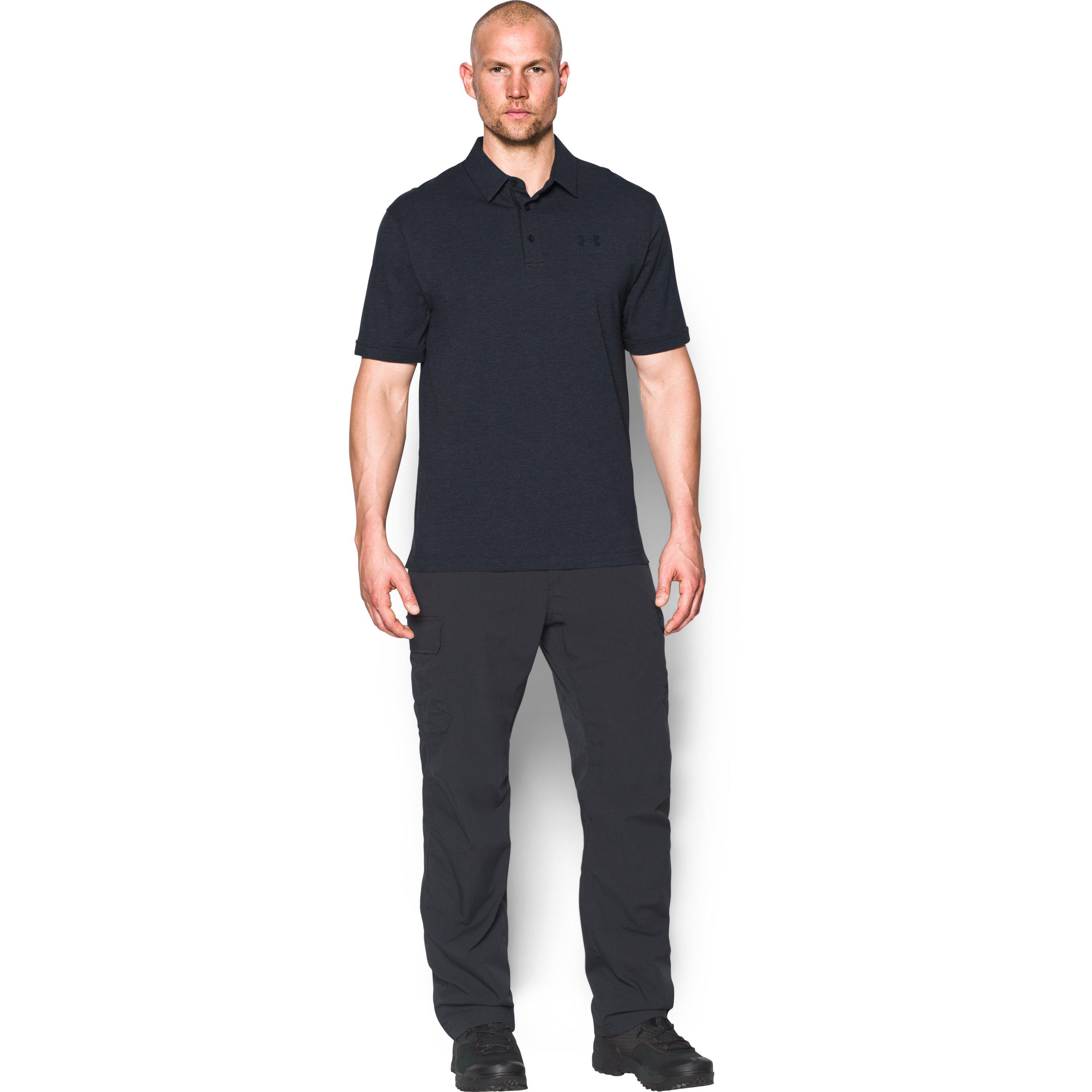 under armour tactical charged cotton polo