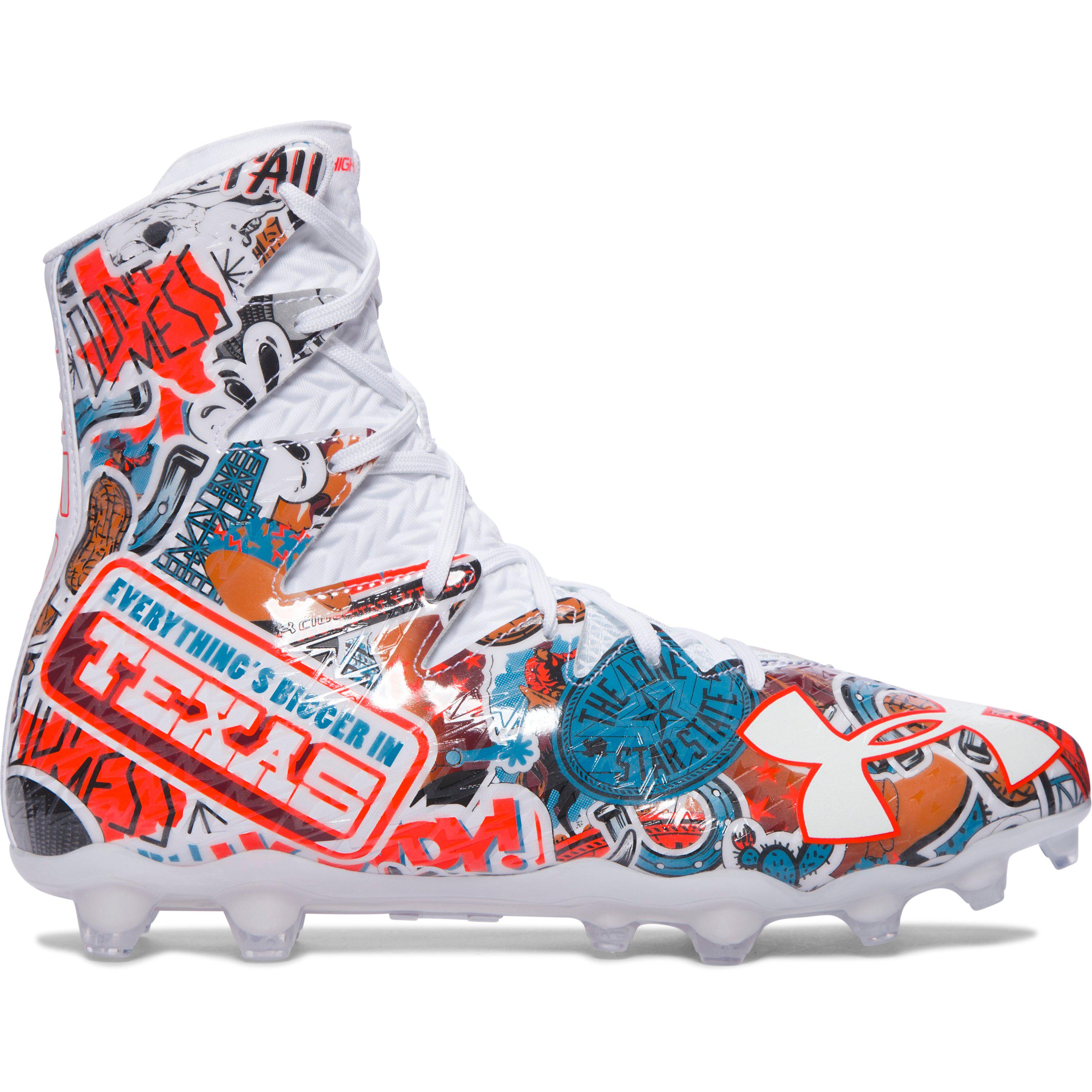 ua custom football cleats