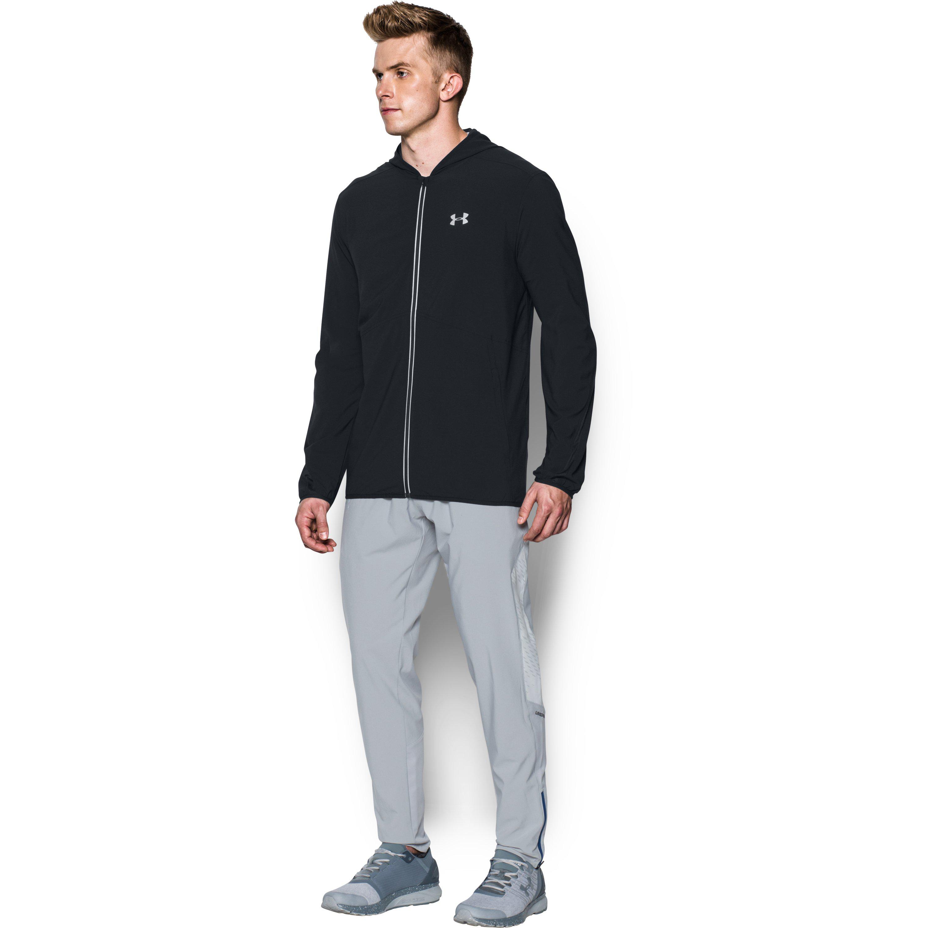 under armour men's run true jacket