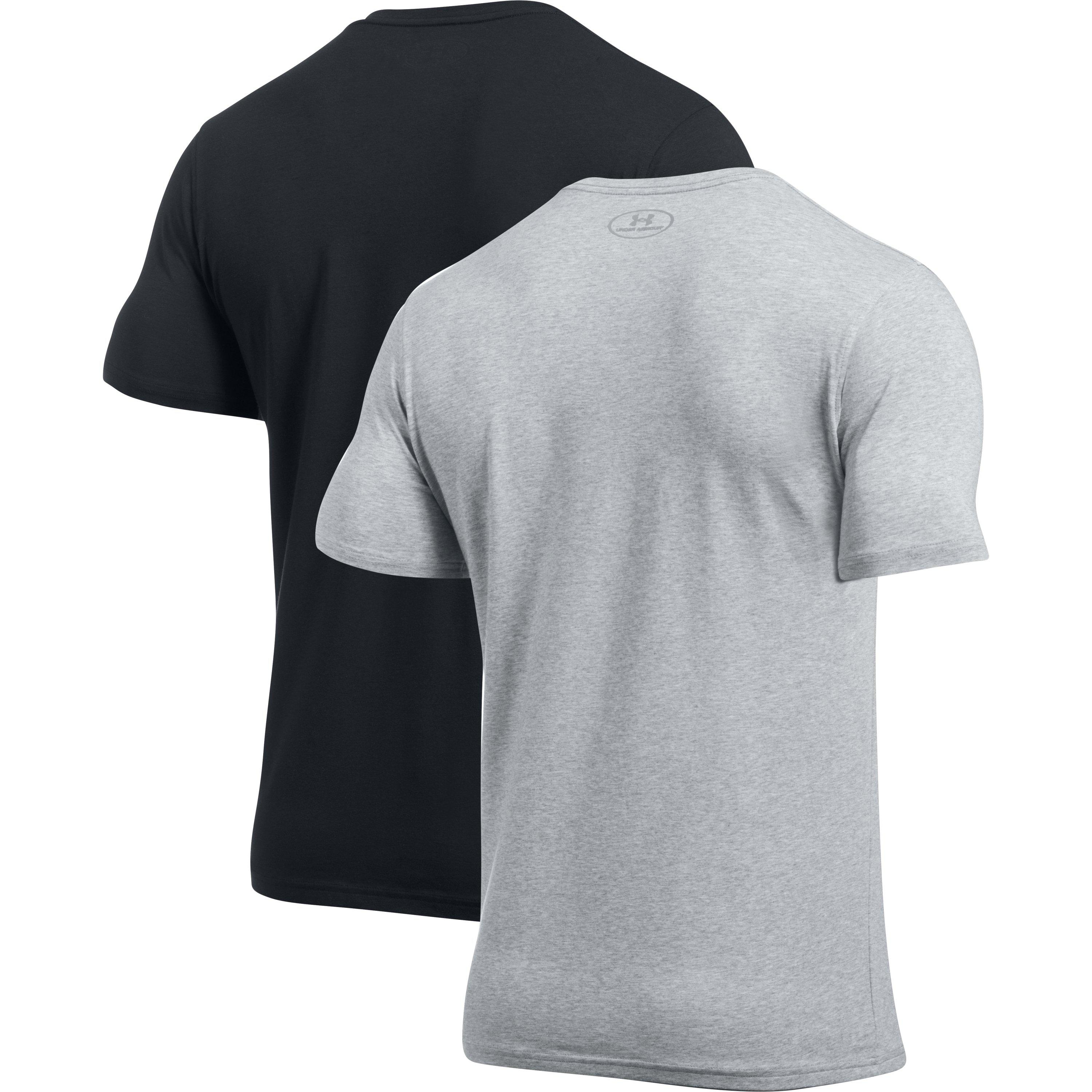 Under Armour Men's Charged Cotton® Vneck Undershirt 2pack in Black